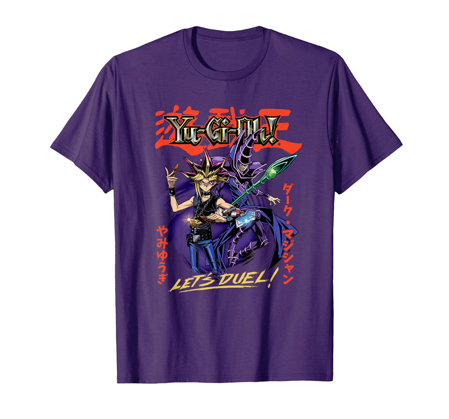 Yu-Gi-Oh! Duel Monsters Yugi and Dark Magician Duel Anime T-Shirt