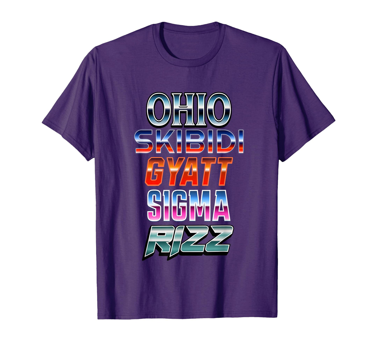Ohio Skibidi Gyatt Sigma Rizz T-Shirt