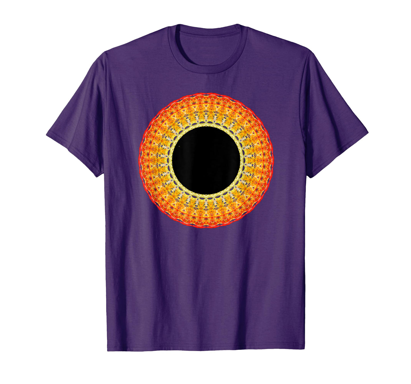 Total Solar Eclipse - Mandala Sun Tee Shirt T-Shirt