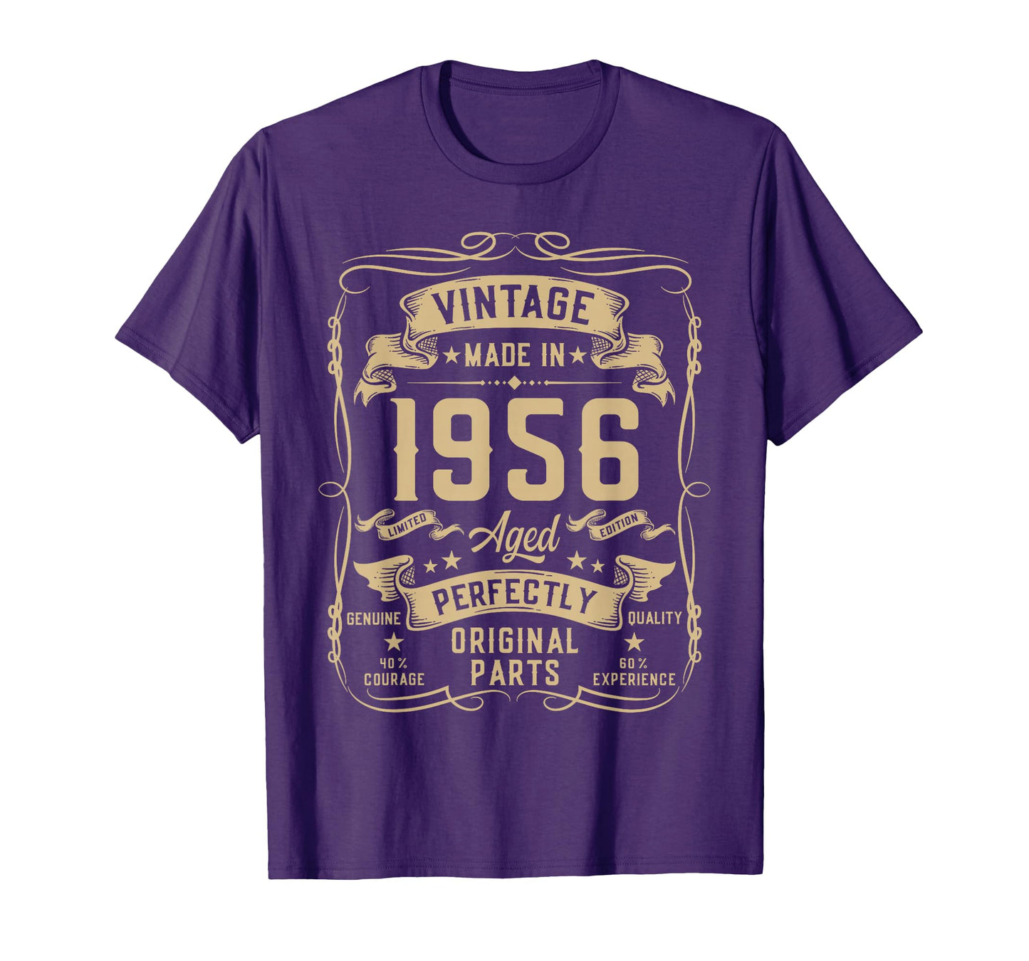 Vintage 1956 69yr 69th Birthday Gifts for Men 69 Years Old T-Shirt