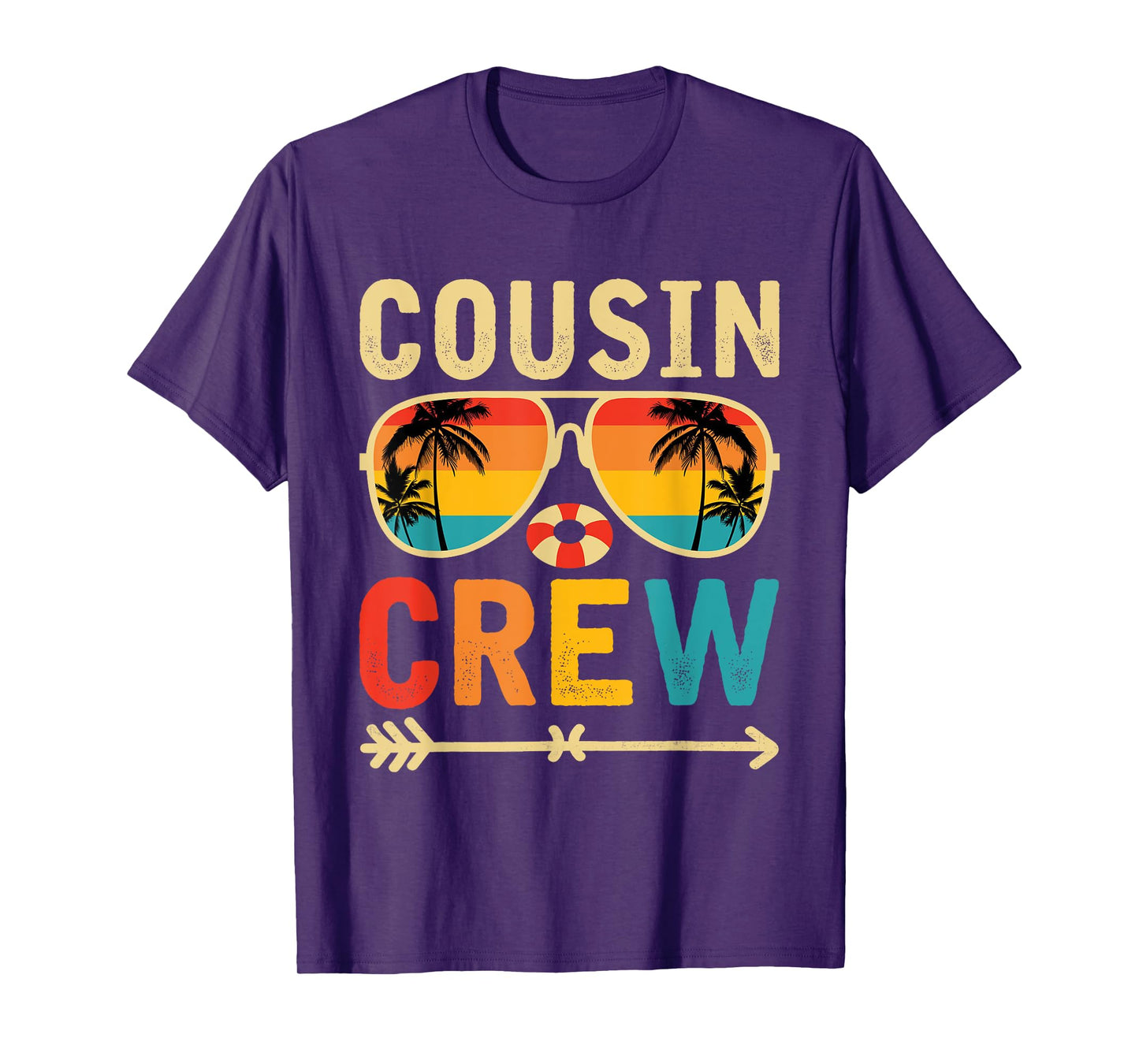 Cousin crew 2025 Summer Vacation Beach Family Trips Matching T-Shirt for Men Women Girls Kids