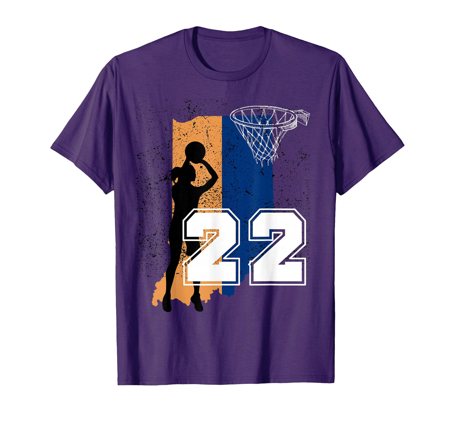 Basketball No 22 Women Basketball Jersey T-Shirt