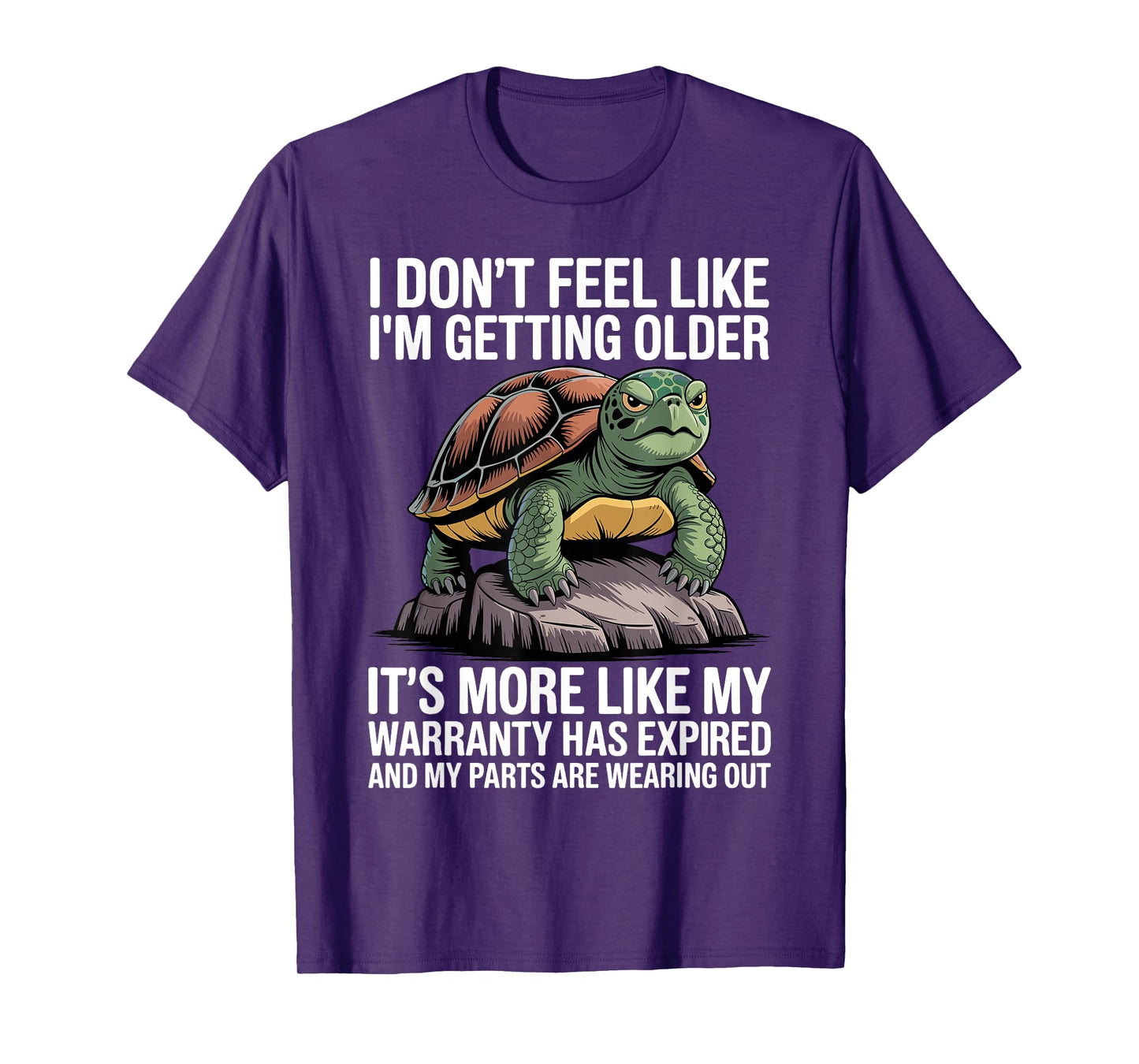 Funny Aging Expression for Old Men Women Hilarious Birthday T-Shirt