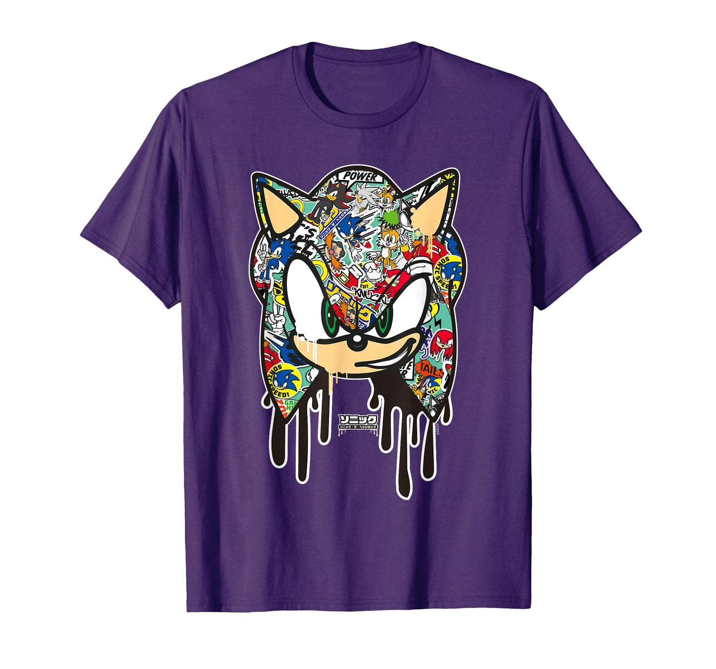 Sonic the Hedgehog - Sticker Sonic T-Shirt
