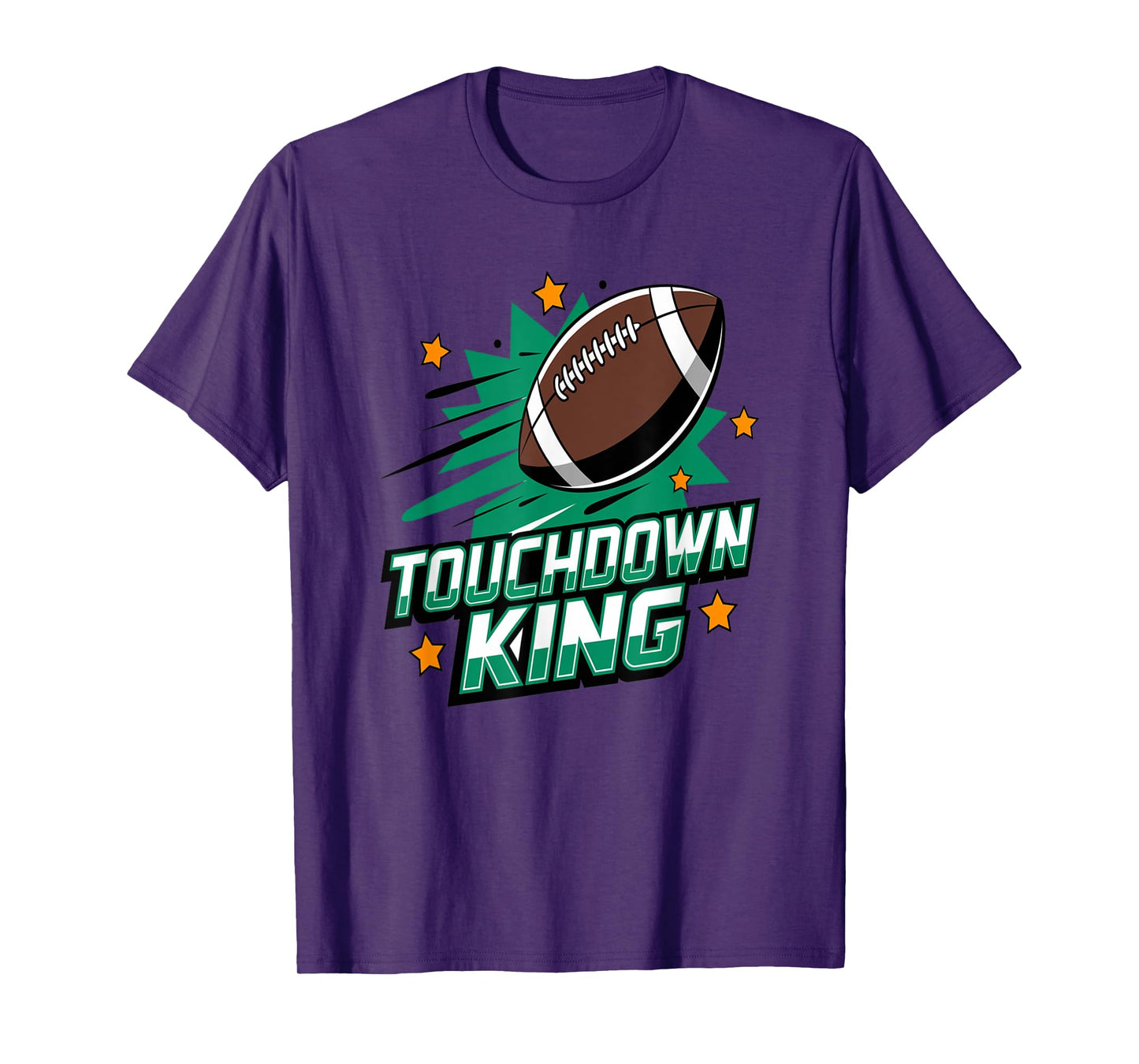 Touchdown King Football Legends and Fans T-Shirt