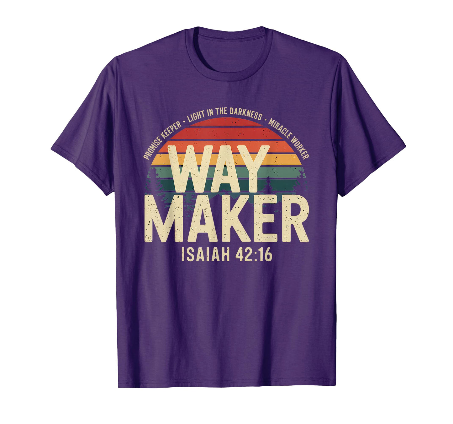 Waymaker Tshirt Promise Keeper Miracle Worker God Christian T-Shirt