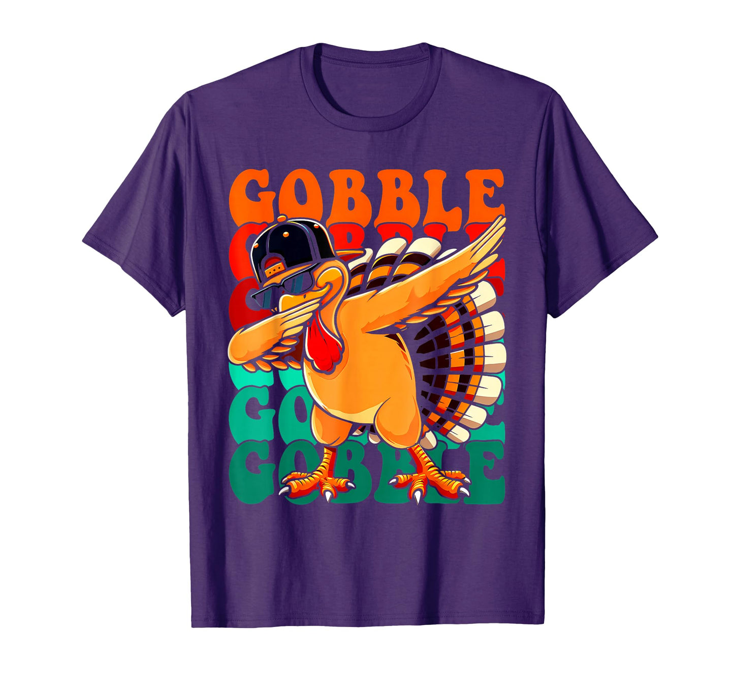 Thanksgiving Turkey Pilgrim Costume for Men Women Kids T-Shirt