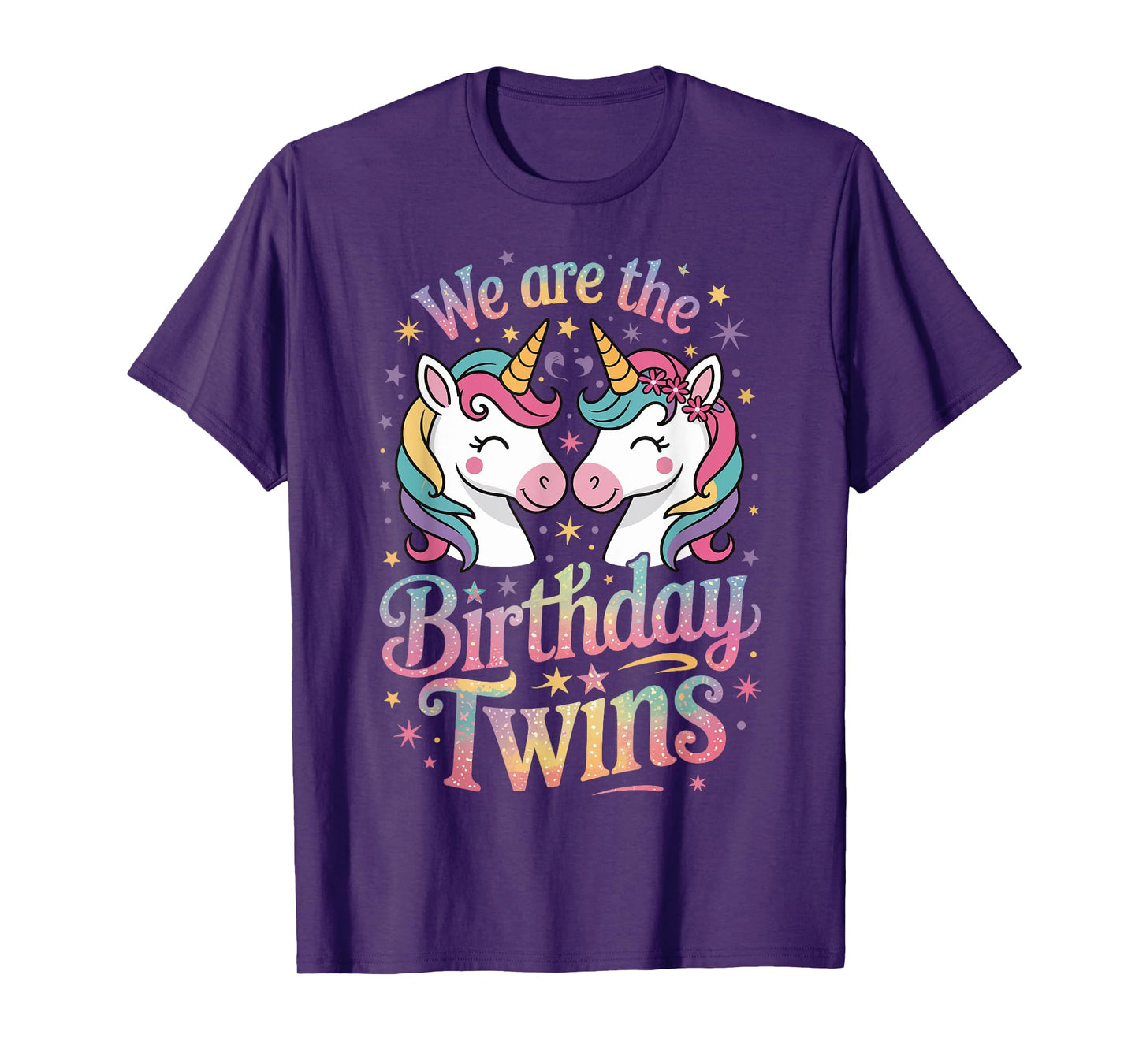 We Are The Birthday Twins T-Shirt