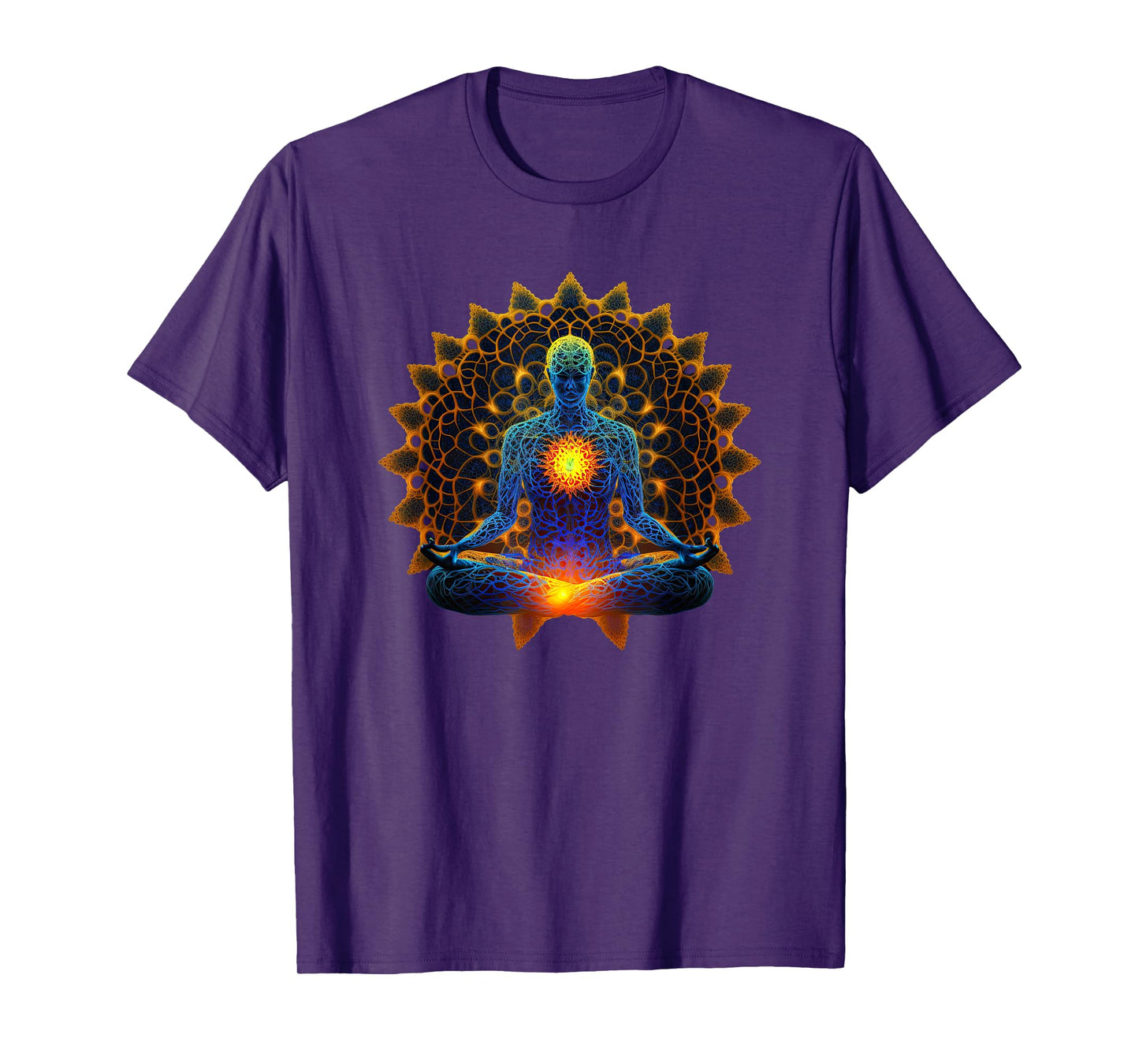 Energy Chakra Yoga Meditation Spiritual T-Shirt