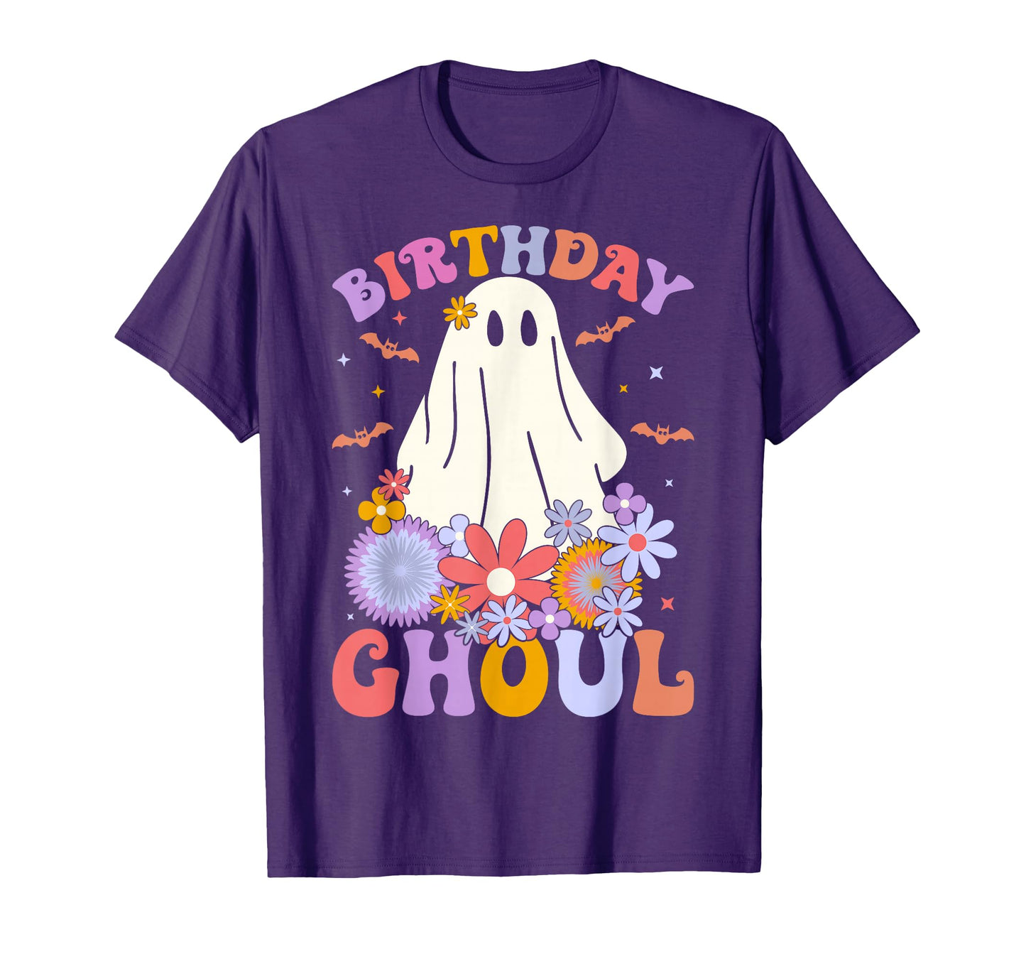 Halloween Birthday Ghoul Bday Party Anniversary Women Girls T-Shirt