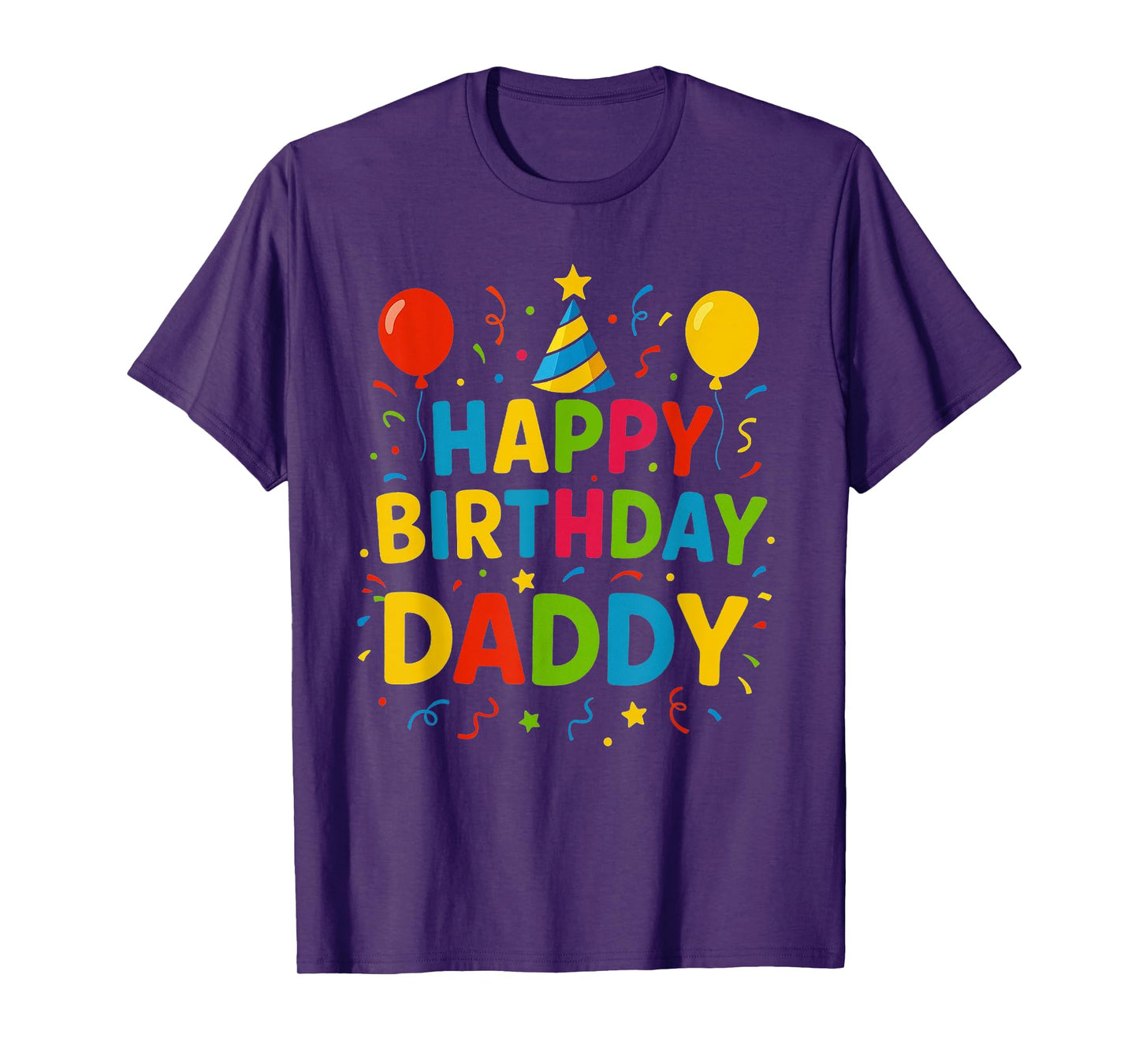 Happy Birthday Daddy Cute Toddler Dad's Birthday Party Gift T-Shirt