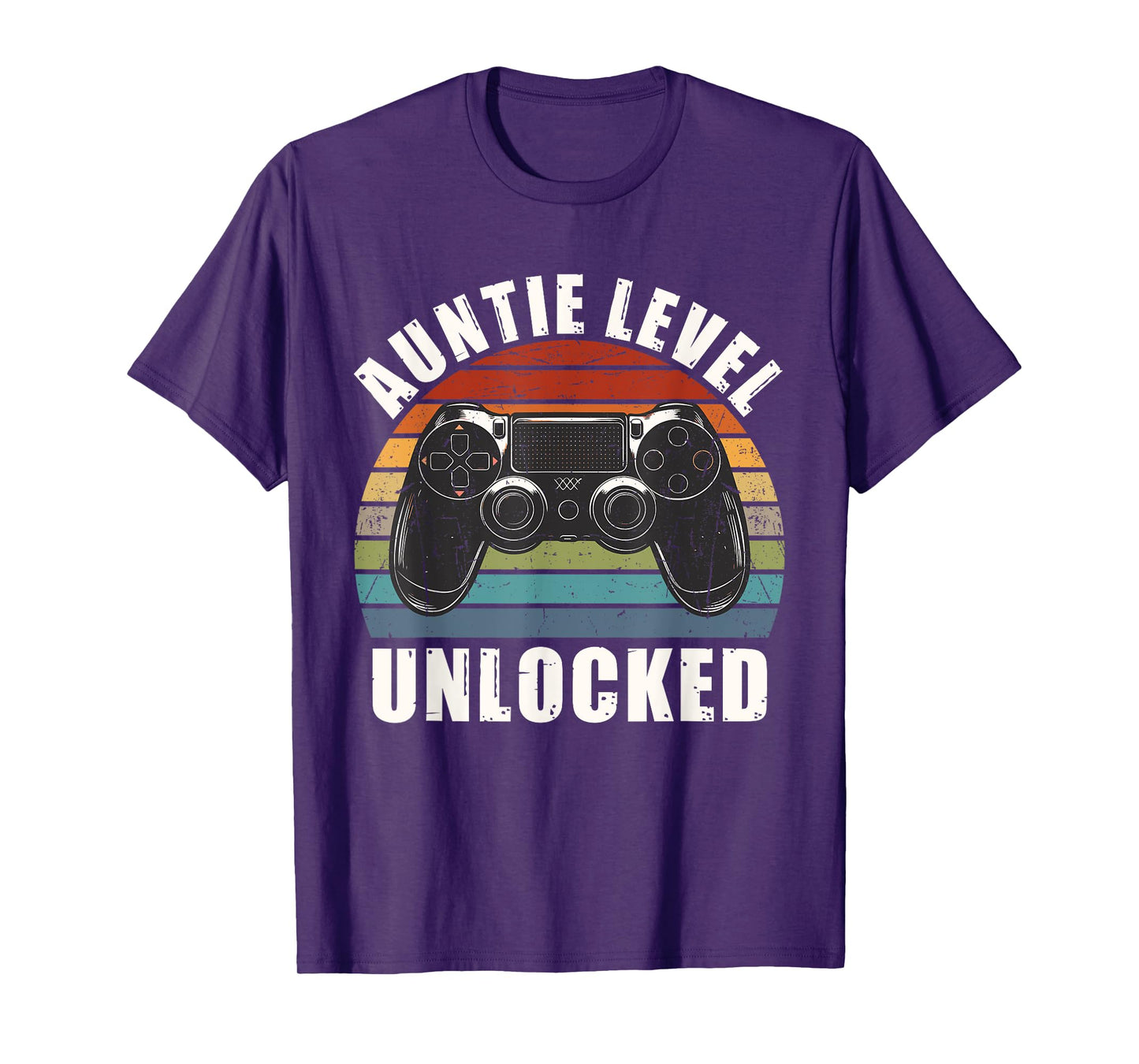 Auntie Level Unlocked Leveled Up To Auntie New Aunt T-Shirt