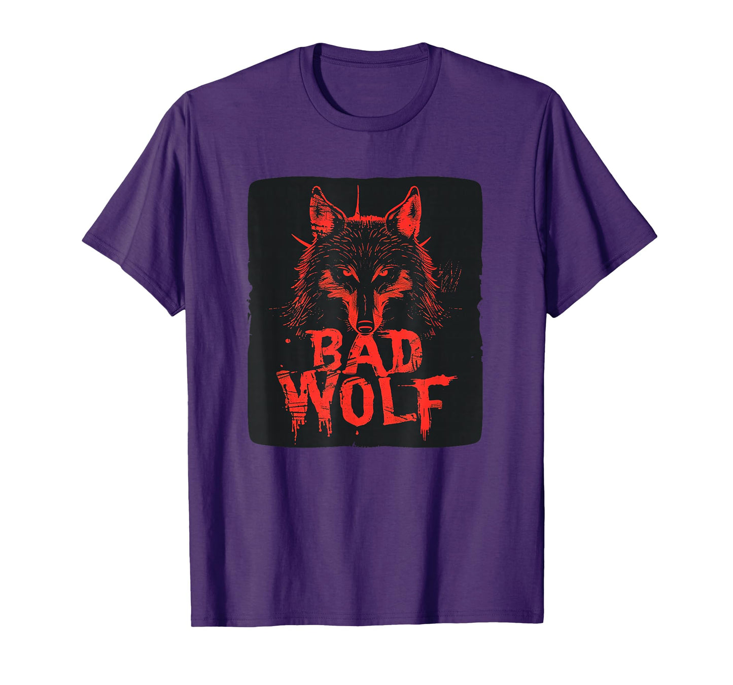Cool Halloween Wolf Costume for Bad Wolf Lovers T-Shirt