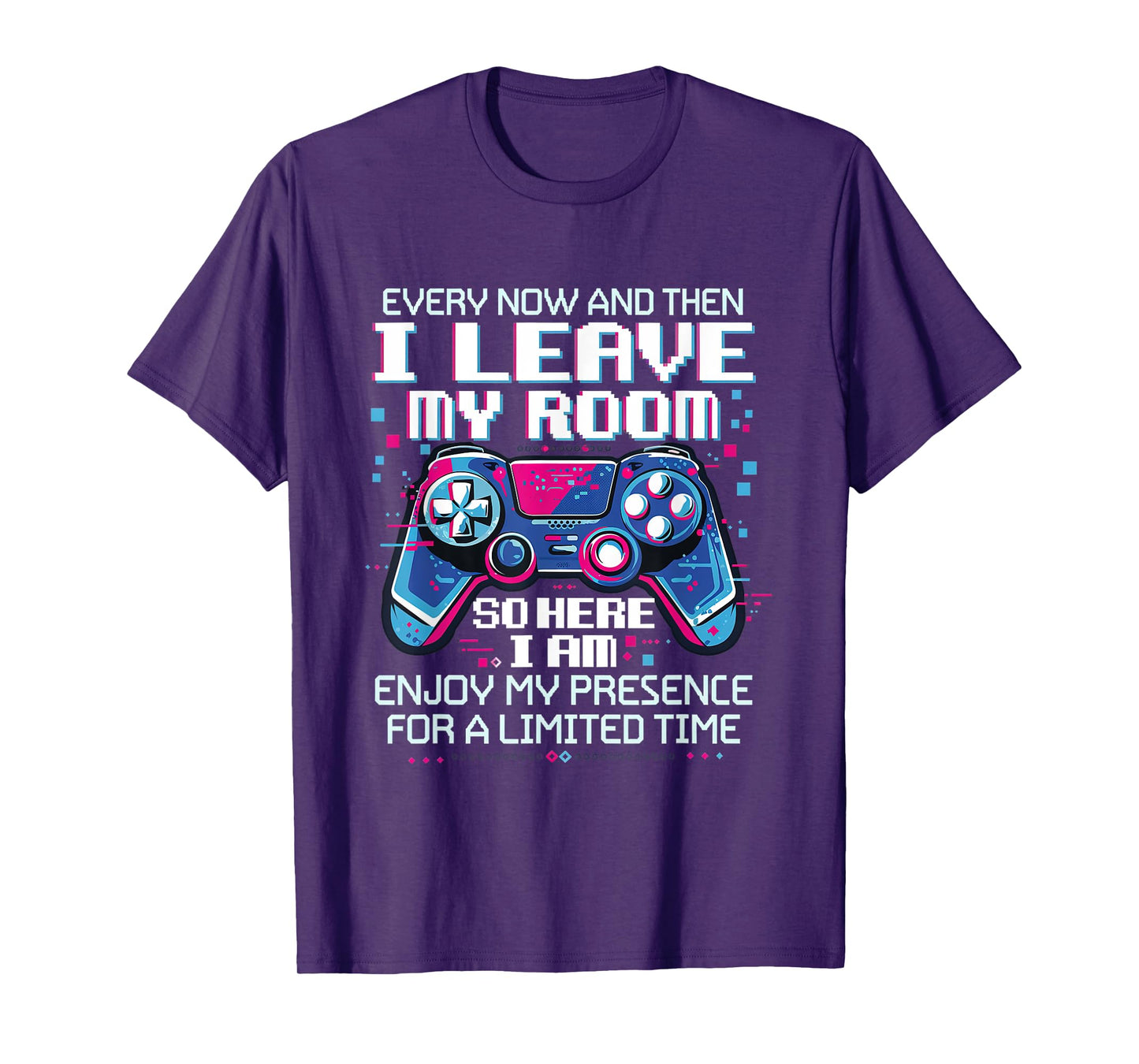 Funny Gamer For Teen Boys Men Video Games Gaming T-Shirt