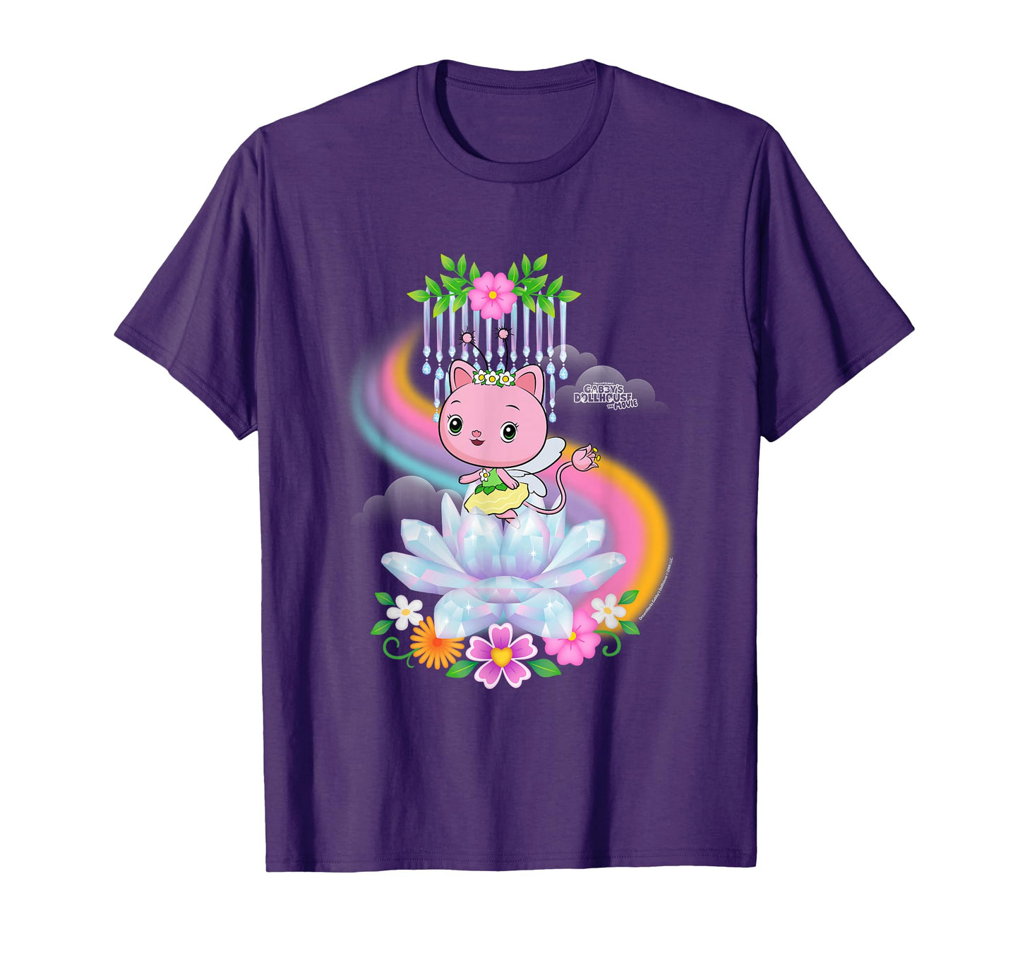 DreamWorks Gabby’s Dollhouse The Movie Kitty Fairy Bloom T-Shirt