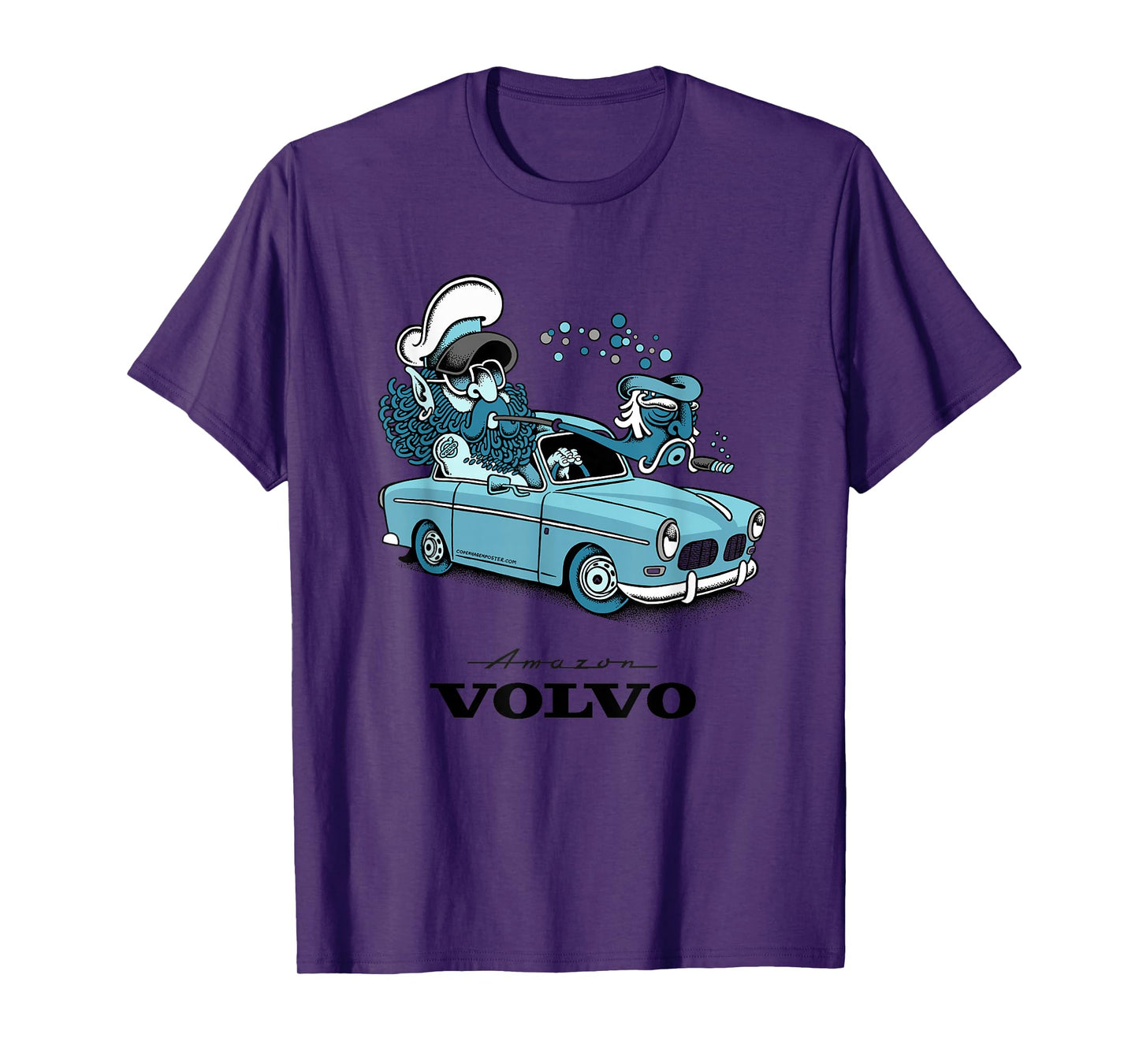 Threadless Michael Jakobsen Volvo Amazon Graphic T-Shirt