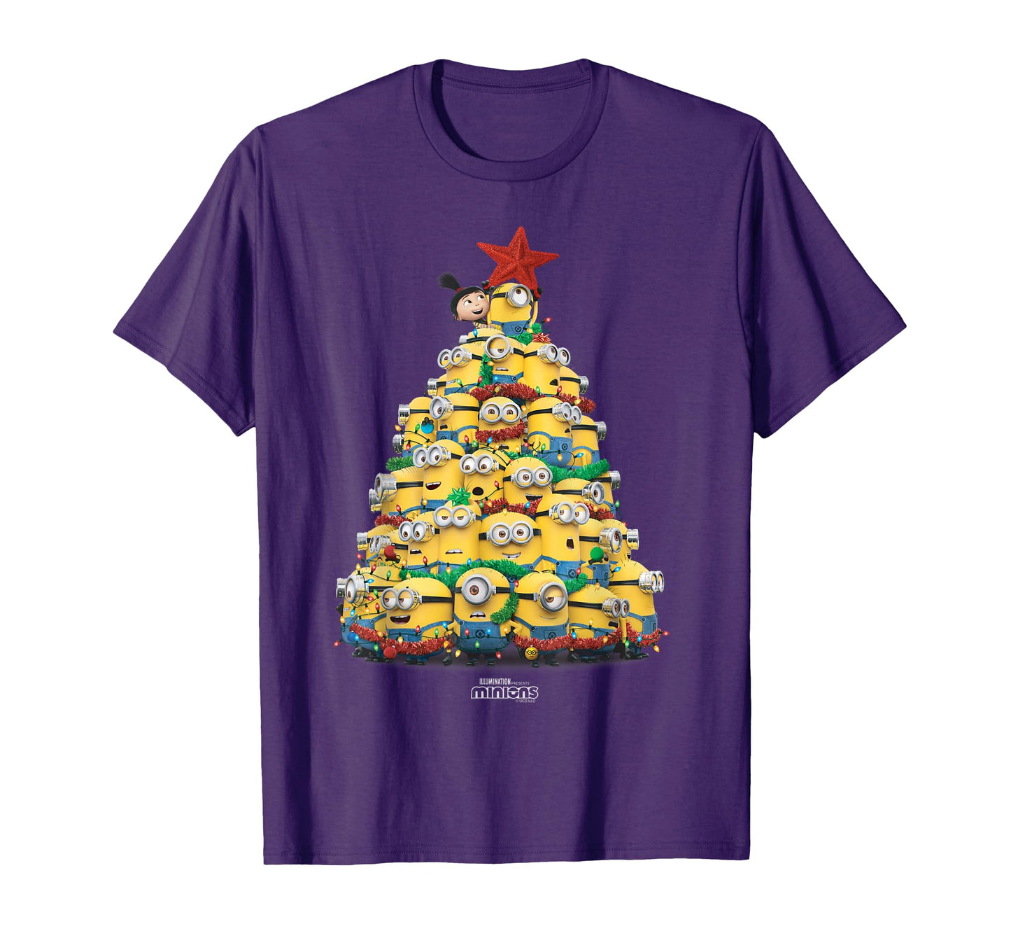 Minions Christmas Tree T-Shirt