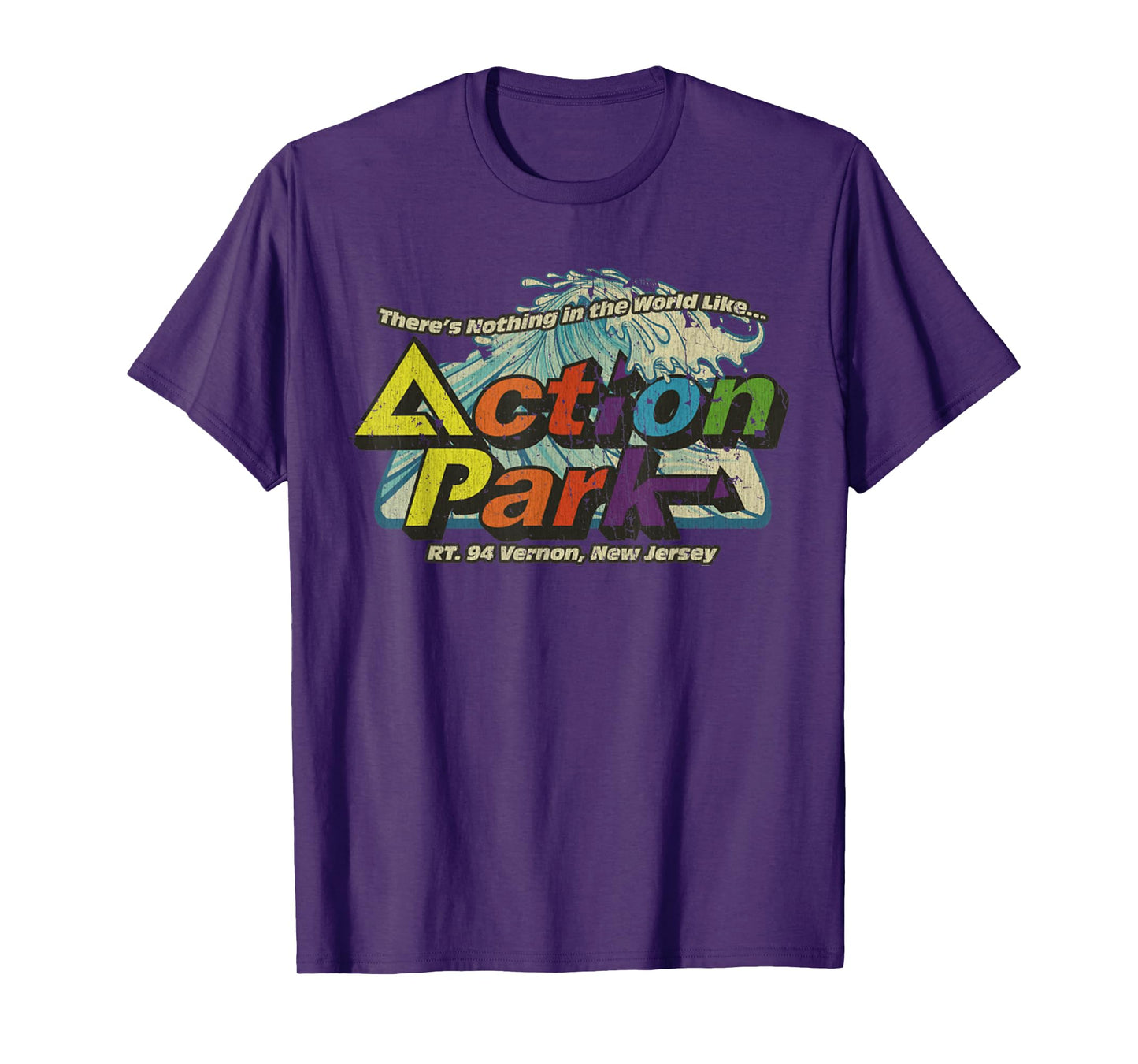 Funny Action Park New Jersey 1978 Vintage T-Shirt