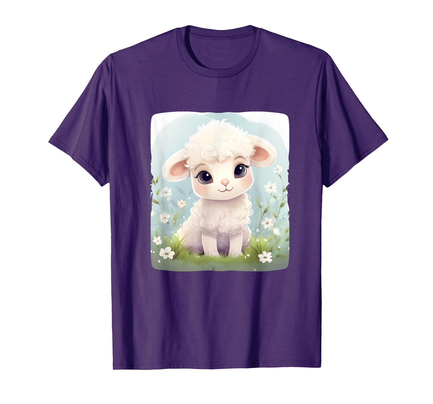 Cute lamb face for little boys and girls T-Shirt