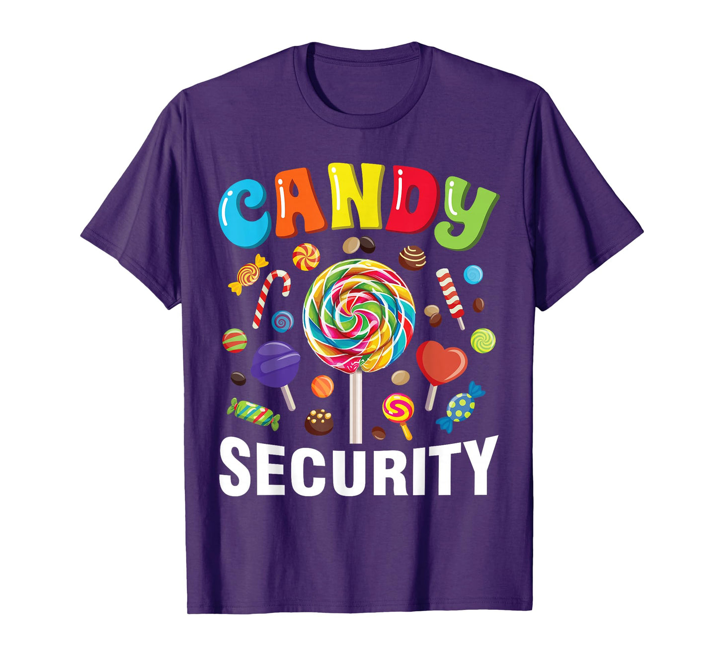 Candy Security Funny Halloween Costume T-Shirt