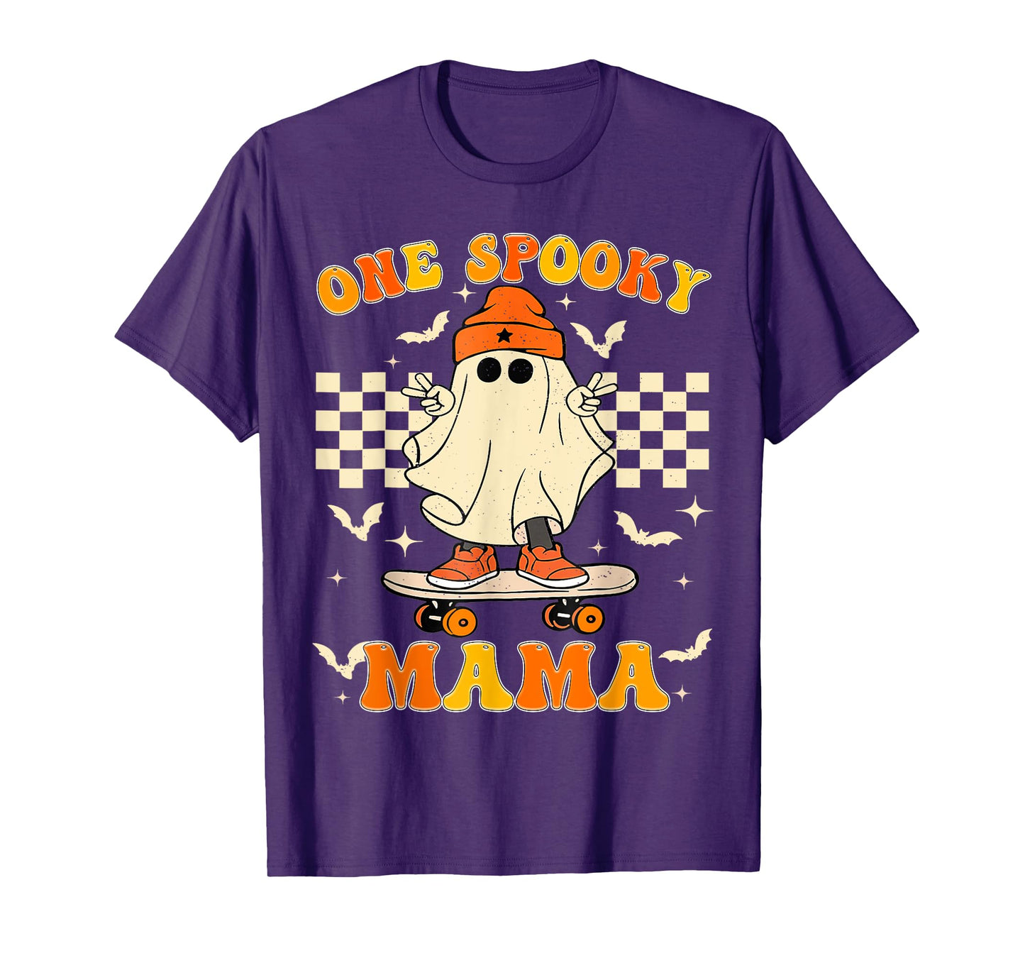 Groovy Boo One Spooky Mama First Halloween Birthday Boy T-Shirt
