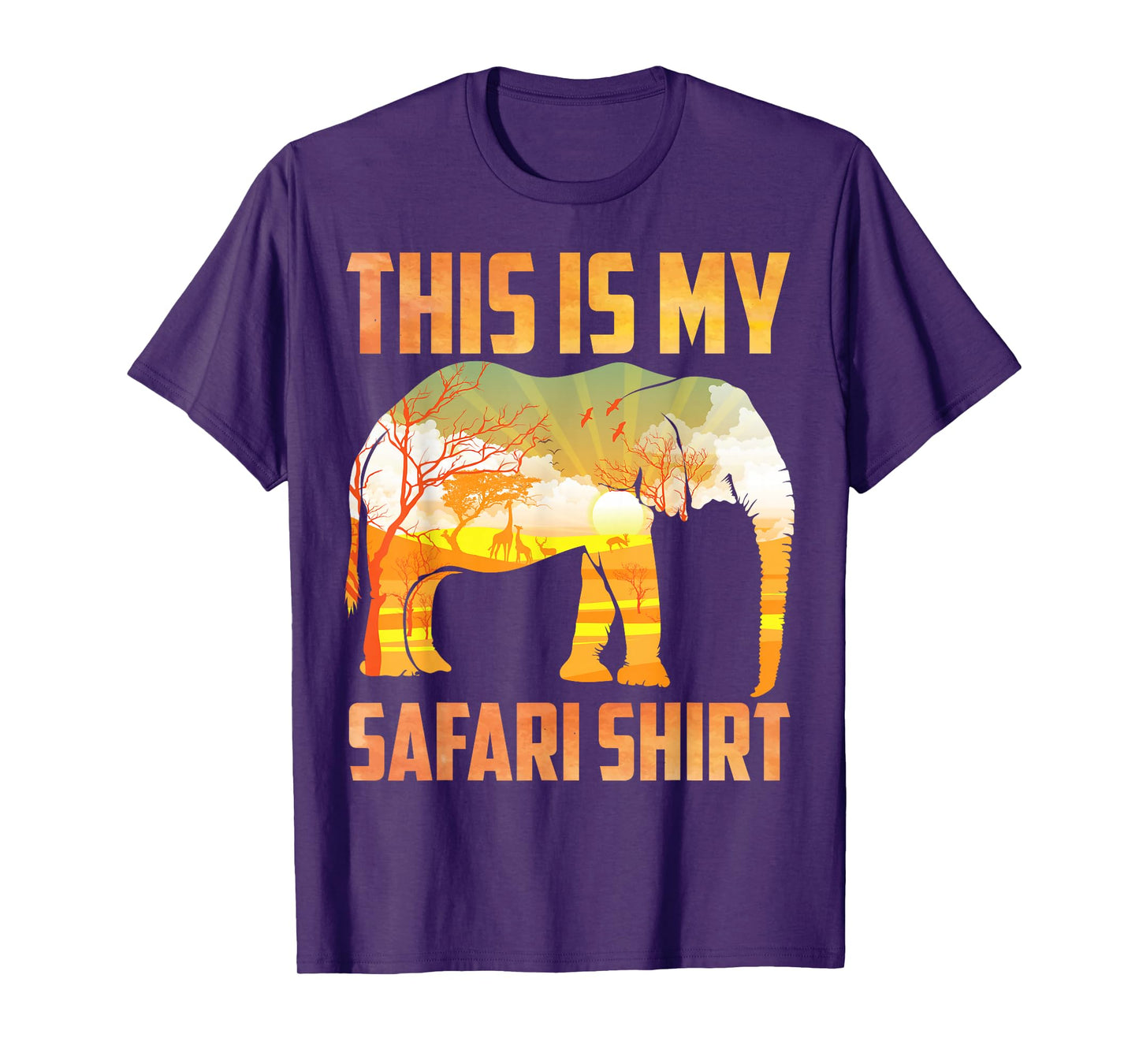 Cool Safari Costume For Men Women Kids Adult African Safari T-Shirt