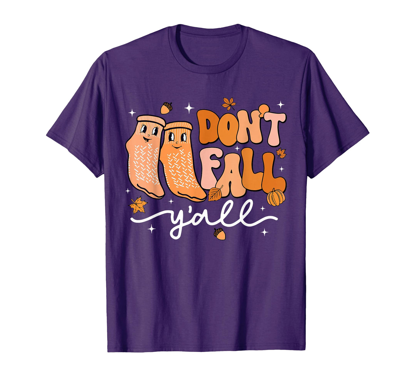 Don't Fall Y'all Fall Prevention Fall Physical Therapy Nurse T-Shirt