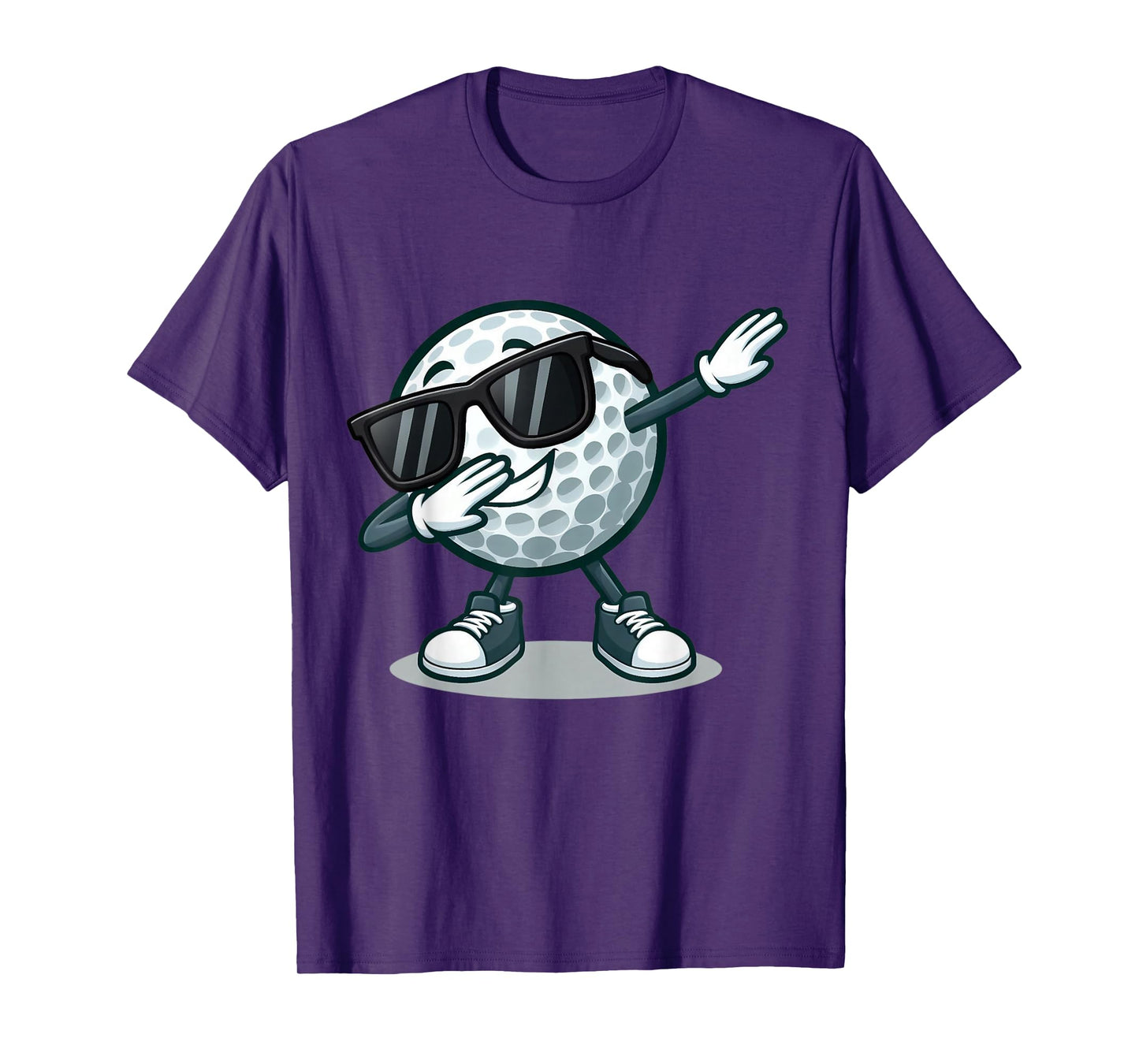Dabbing Golf Ball Shirt Funny Boys Men Women Sports Player T-Shirt