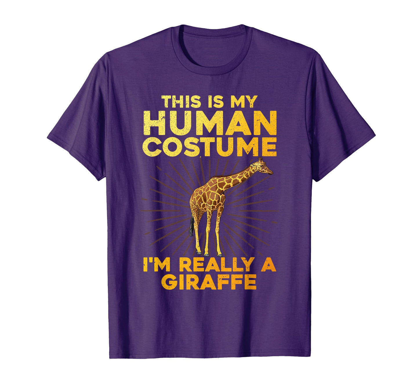 Cool Giraffe Art for Men Women Kids Toddler Giraffe Costume T-Shirt