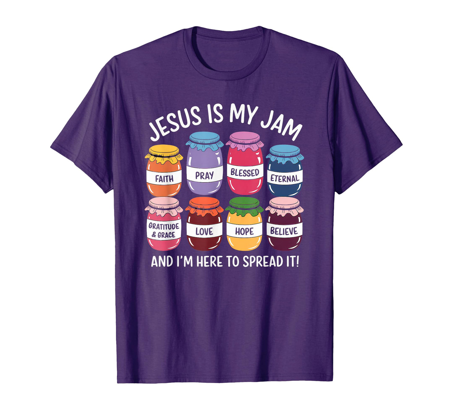 Jesus is My Jam Tshirt Men Women Christian Bible Verse T-Shirt