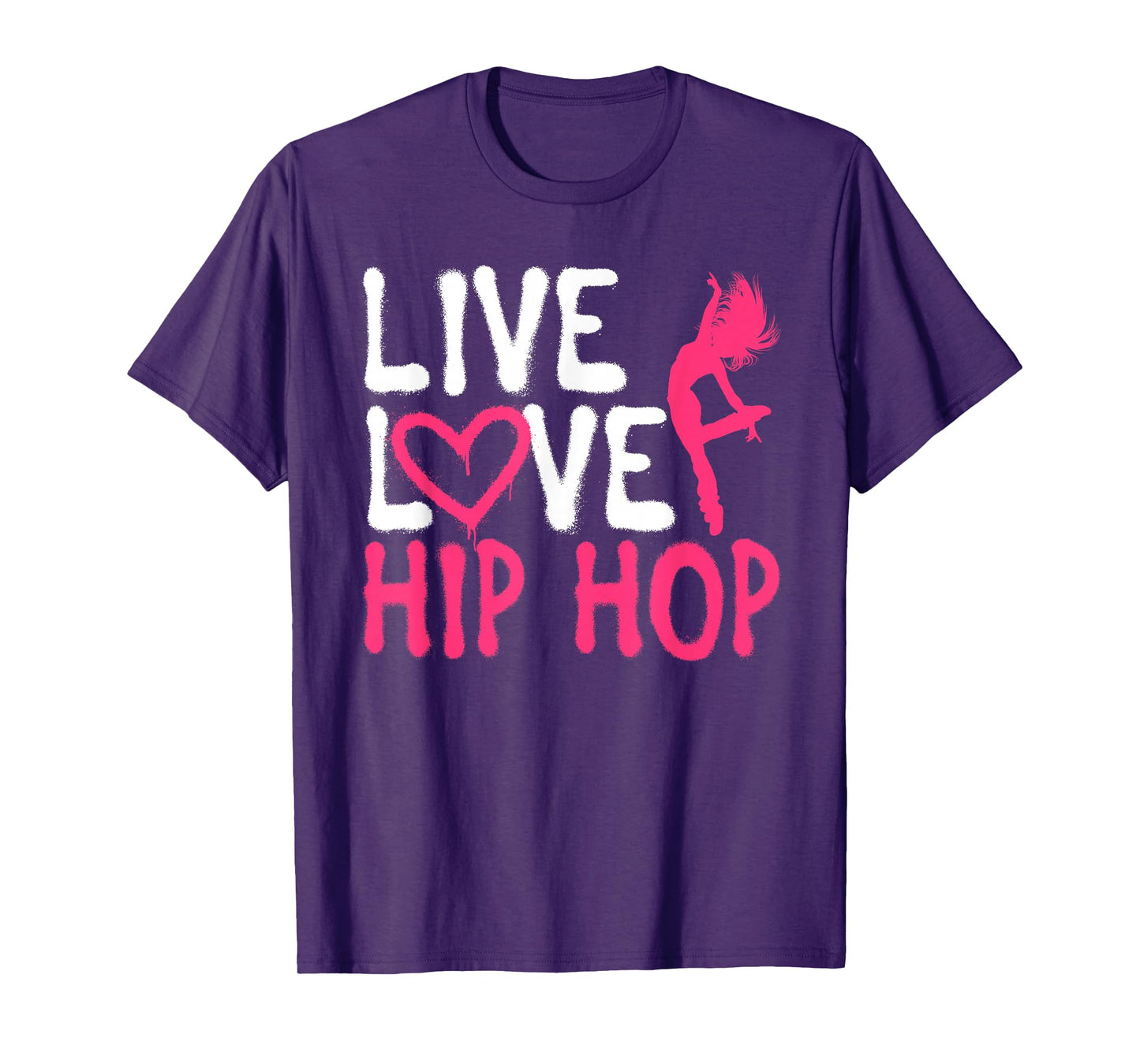 Cool Hip Hop Dancer Design For Women Girls Hip Hop Lovers T-Shirt