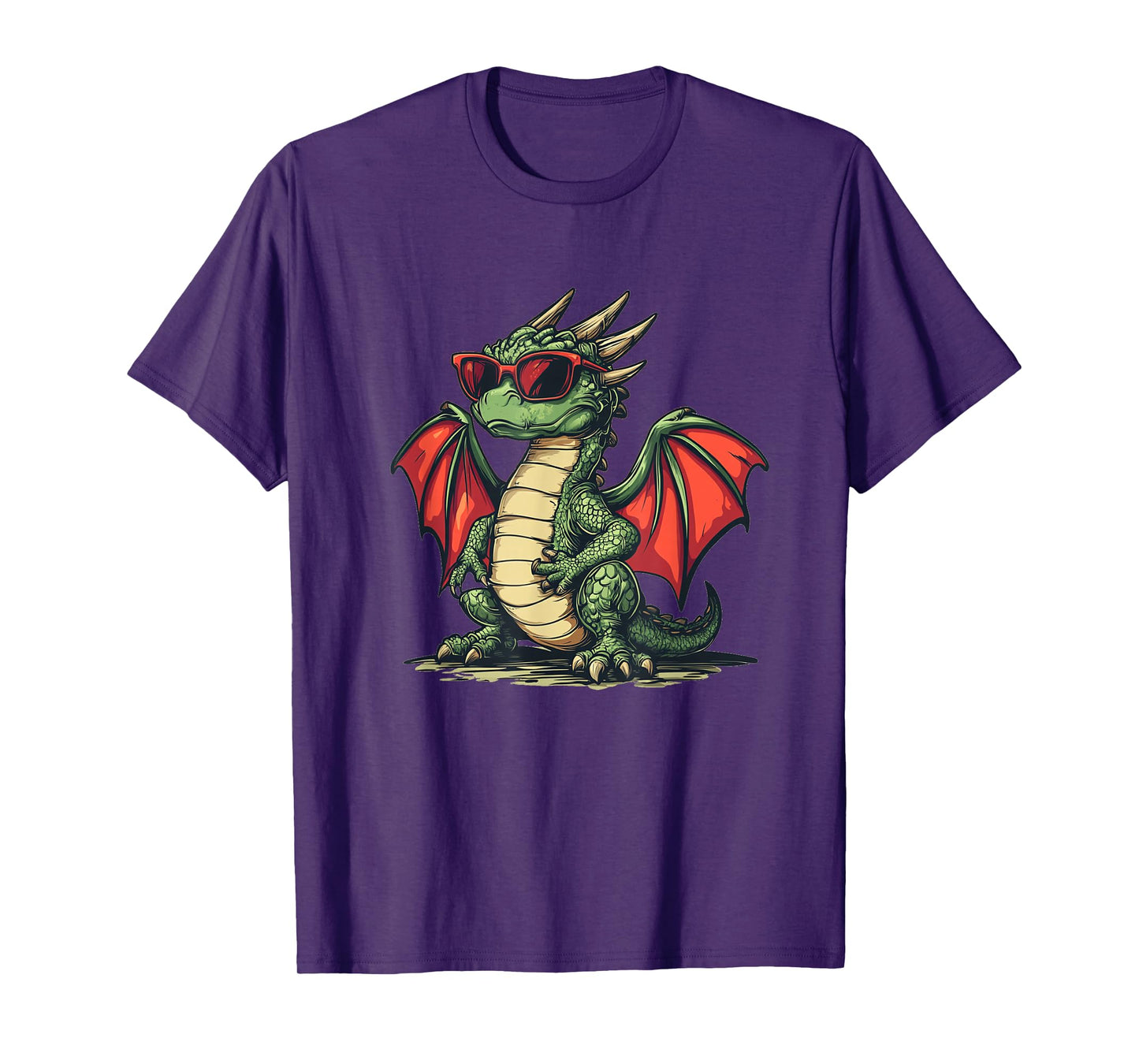 Epic Statement with this Dragon in Bold Shades T-Shirt