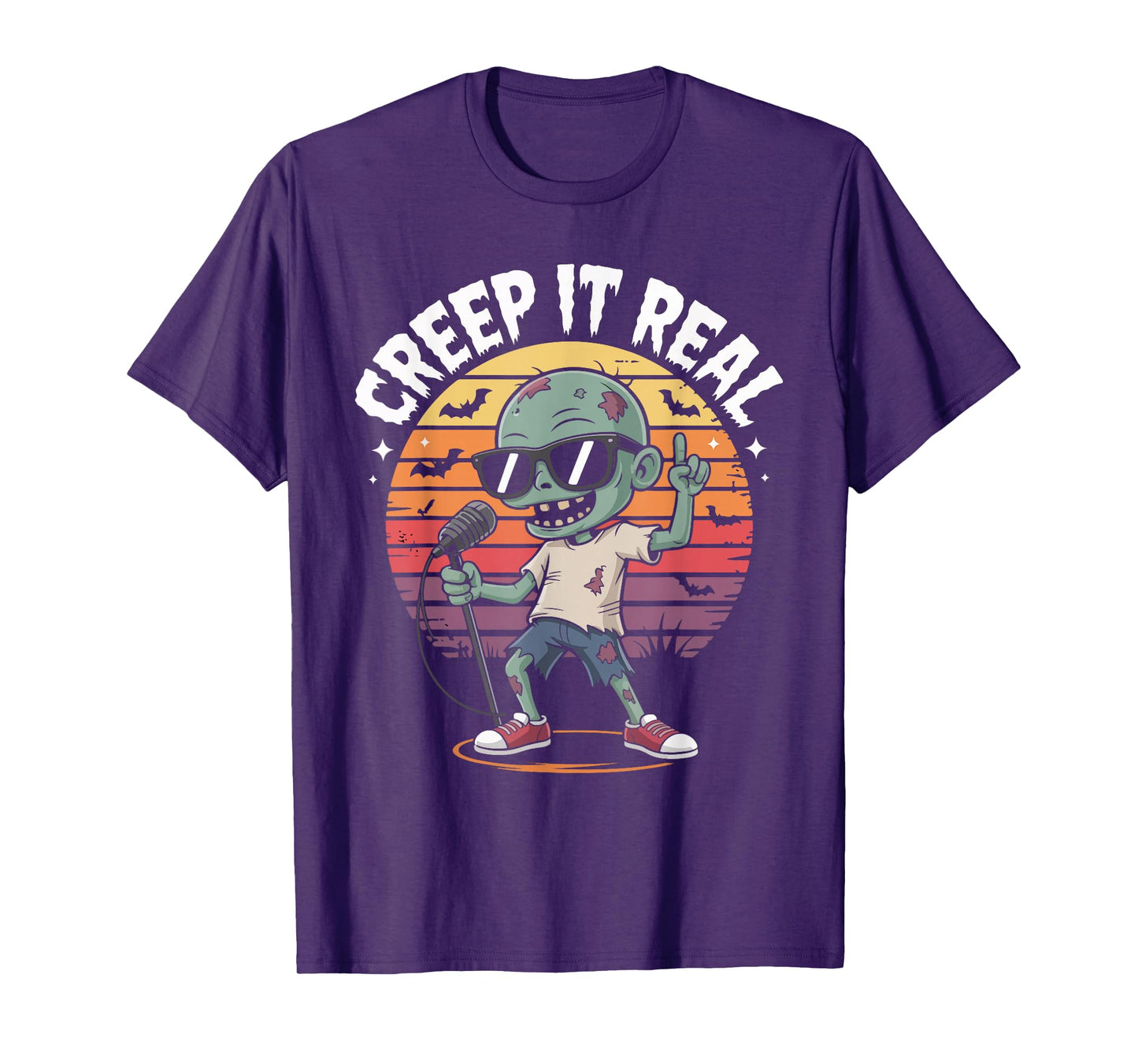 Creep It Real Halloween Costume Funny T-Shirt