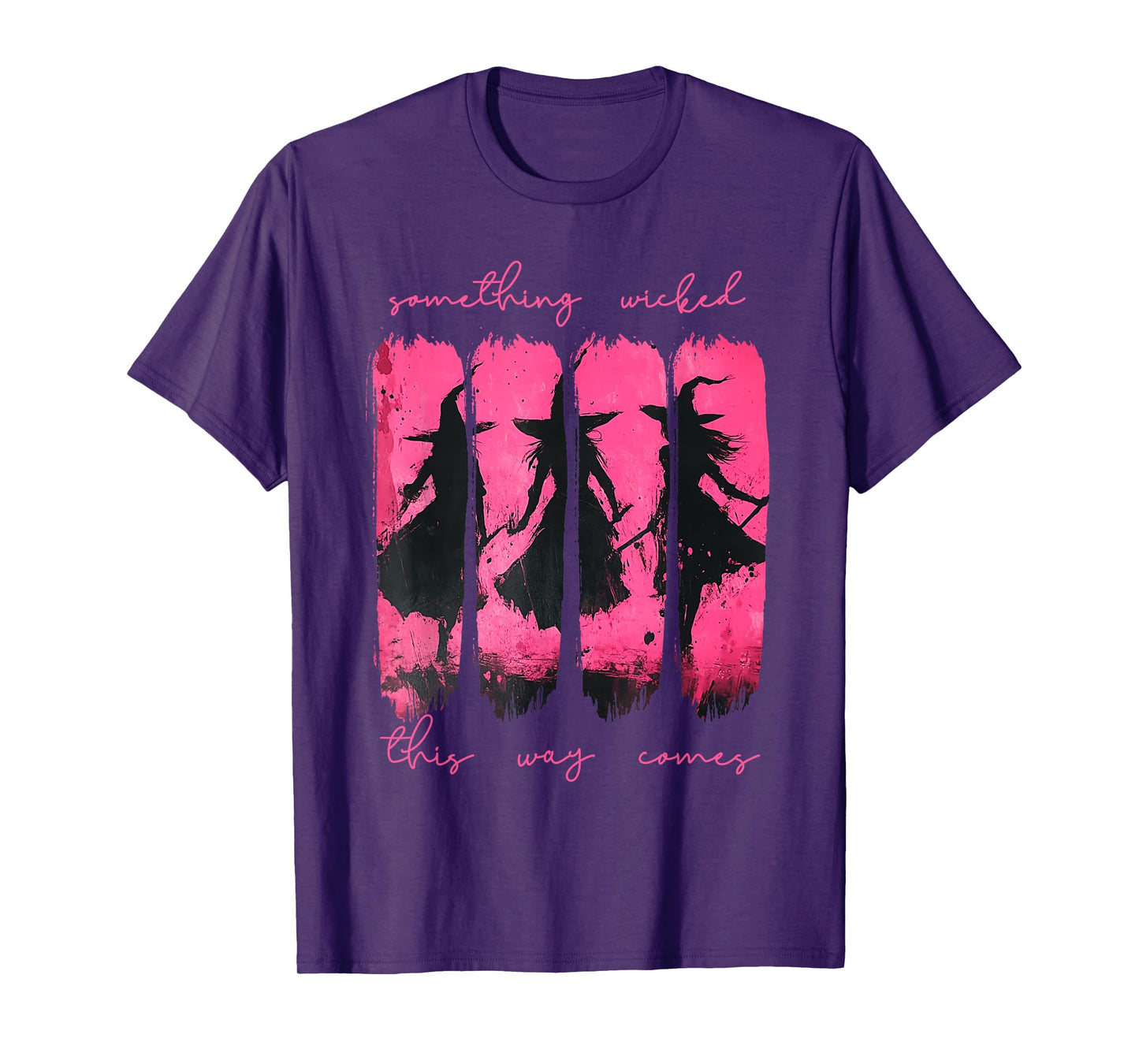 Something Wicked This Way Comes Halloween Witch T-Shirt