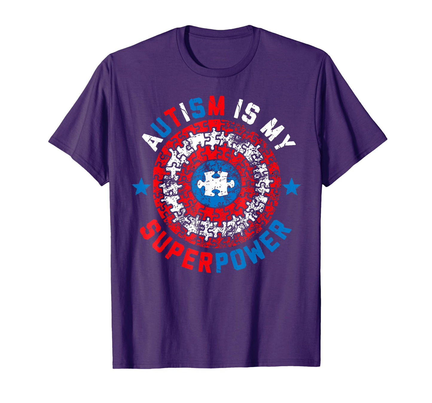 Autism Is My Superpower Autism Awareness Autistic For Boys T-Shirt