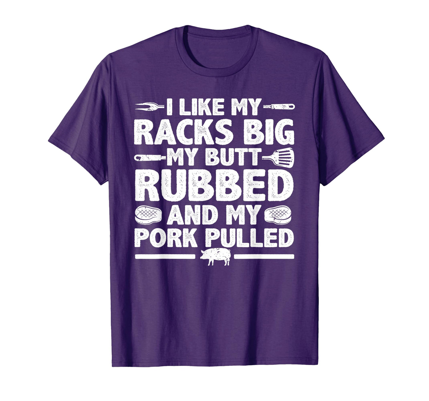 Cool Grilling For Men Women Pork Rub Smoking BBQ Meat Smoker T-Shirt