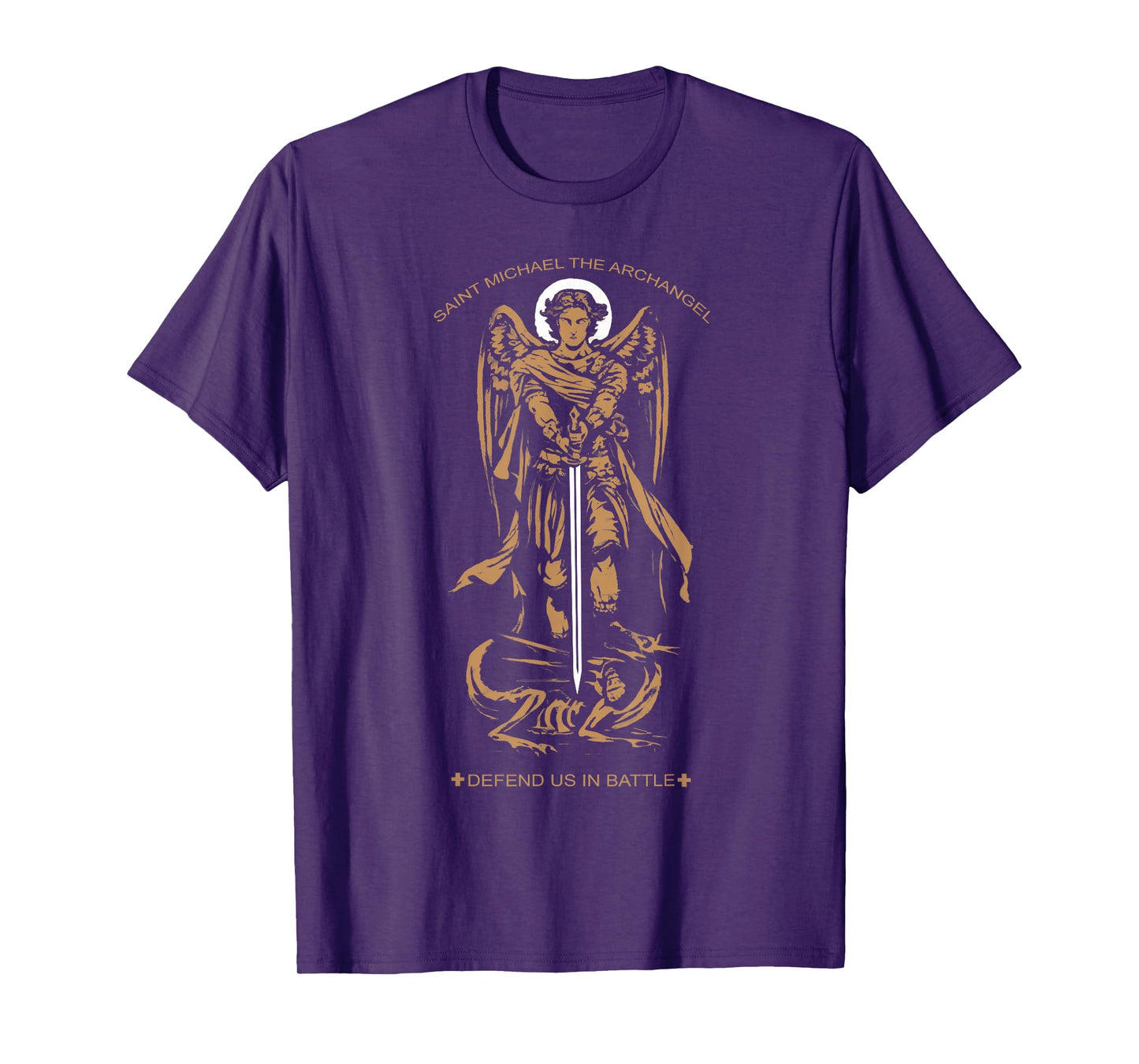 Adult Saint Michael The Archangel T-Shirt