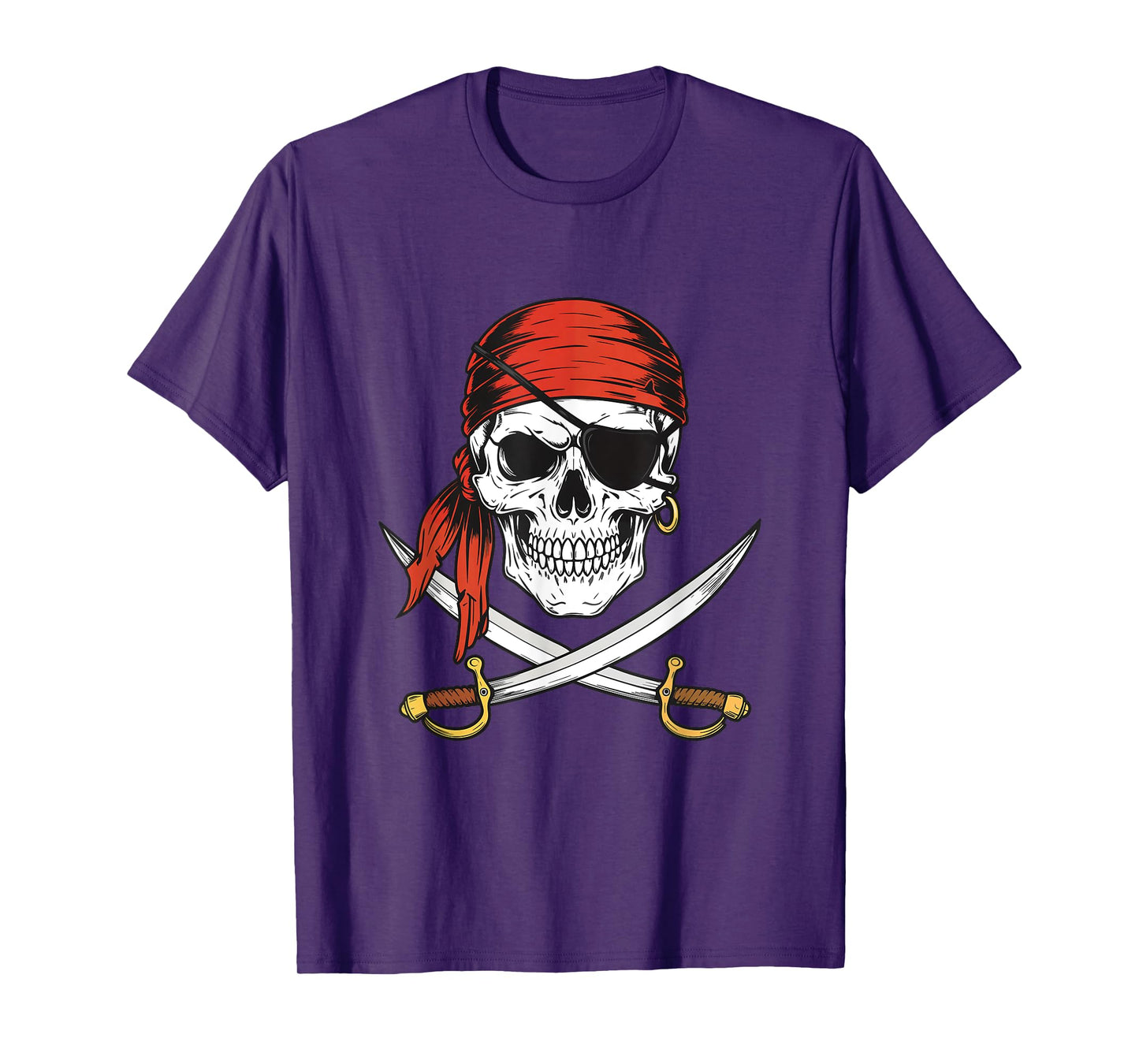 Jolly Roger Pirate Flag - Buccaneer Freebooter T-Shirt