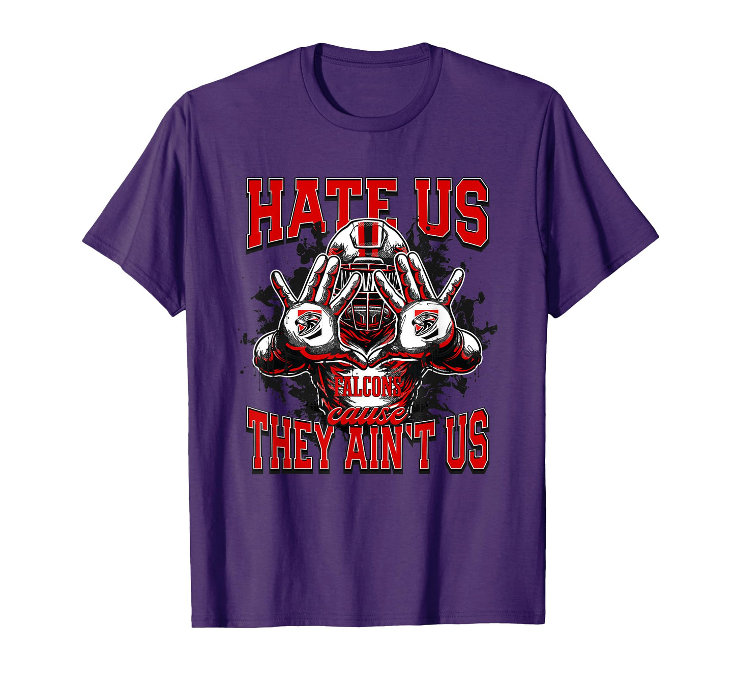 Fairfield Union Falcons Logo Hate Us Cause They Ain't HS T-Shirt