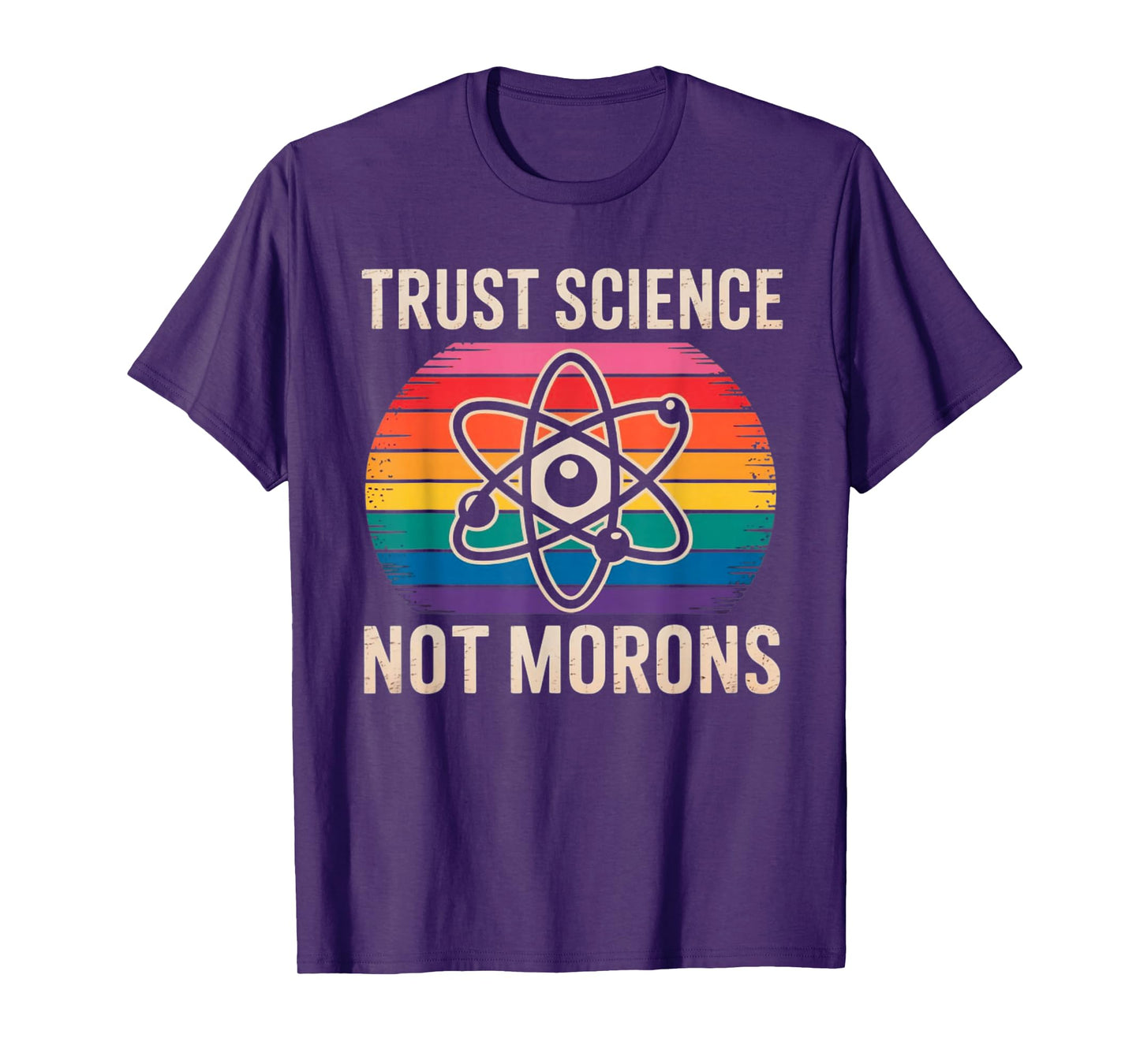 Vintage Trust Science Not Morons T-Shirt