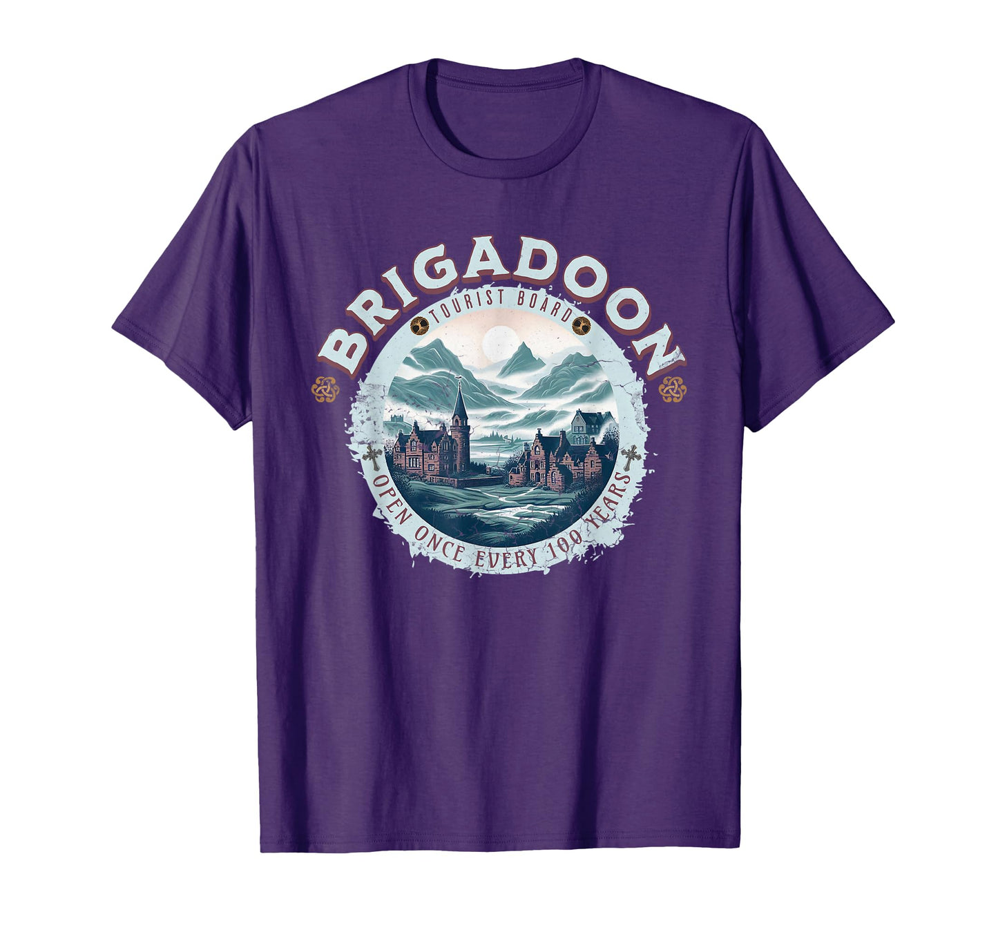 Brigadoon Tourist Board s Mythical Scottish Town T-Shirt