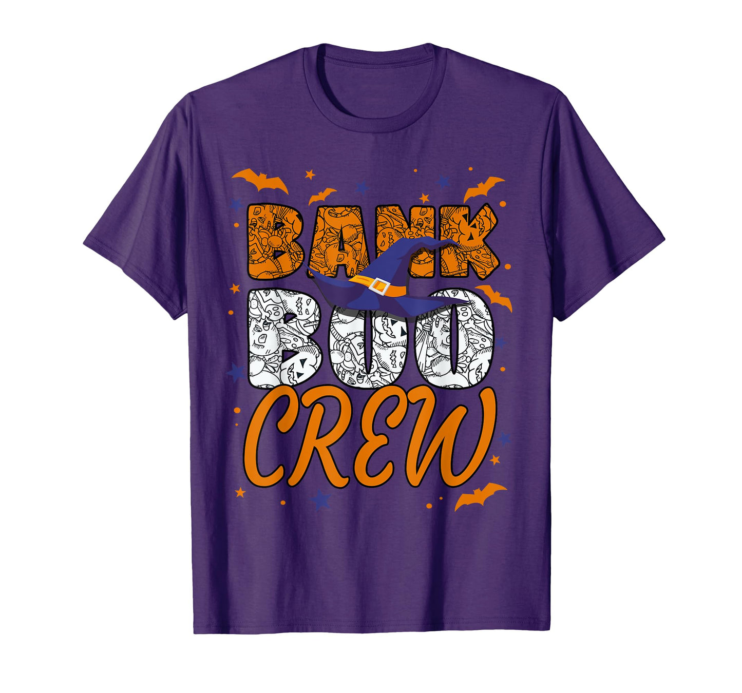 Bank Boo Crew Halloween Banker Bank Teller Matching T-Shirt