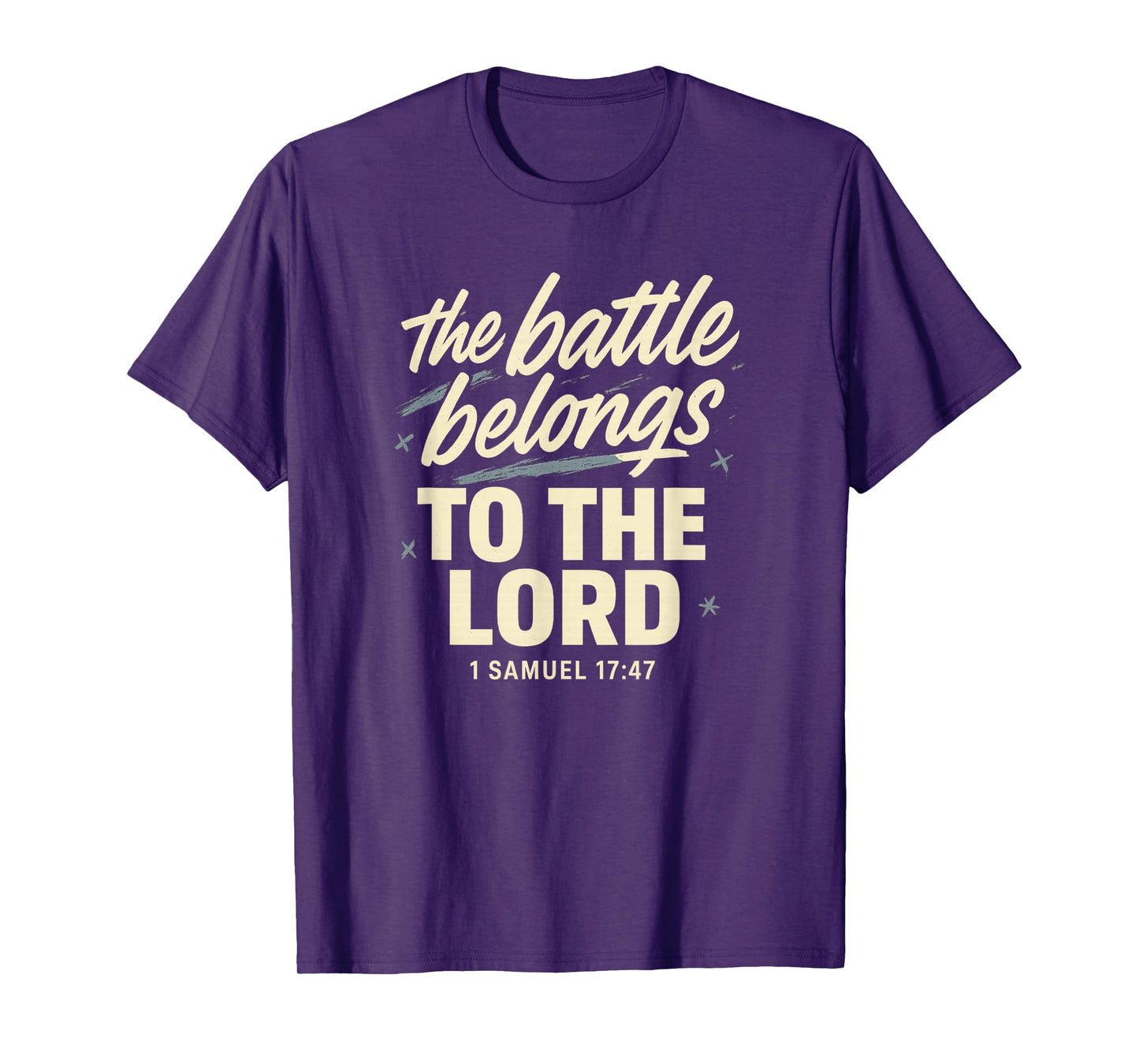 The Battle Belongs to The Lord Urban Graffiti Style T-Shirt