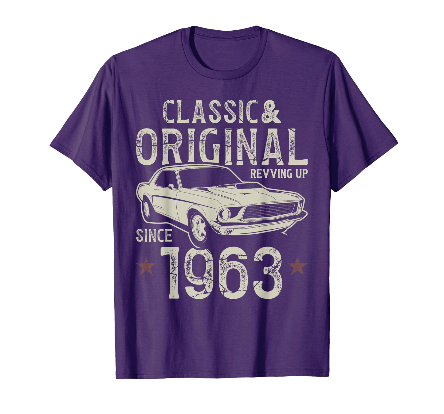 62nd Birthday 1963 Classic Car T-Shirt