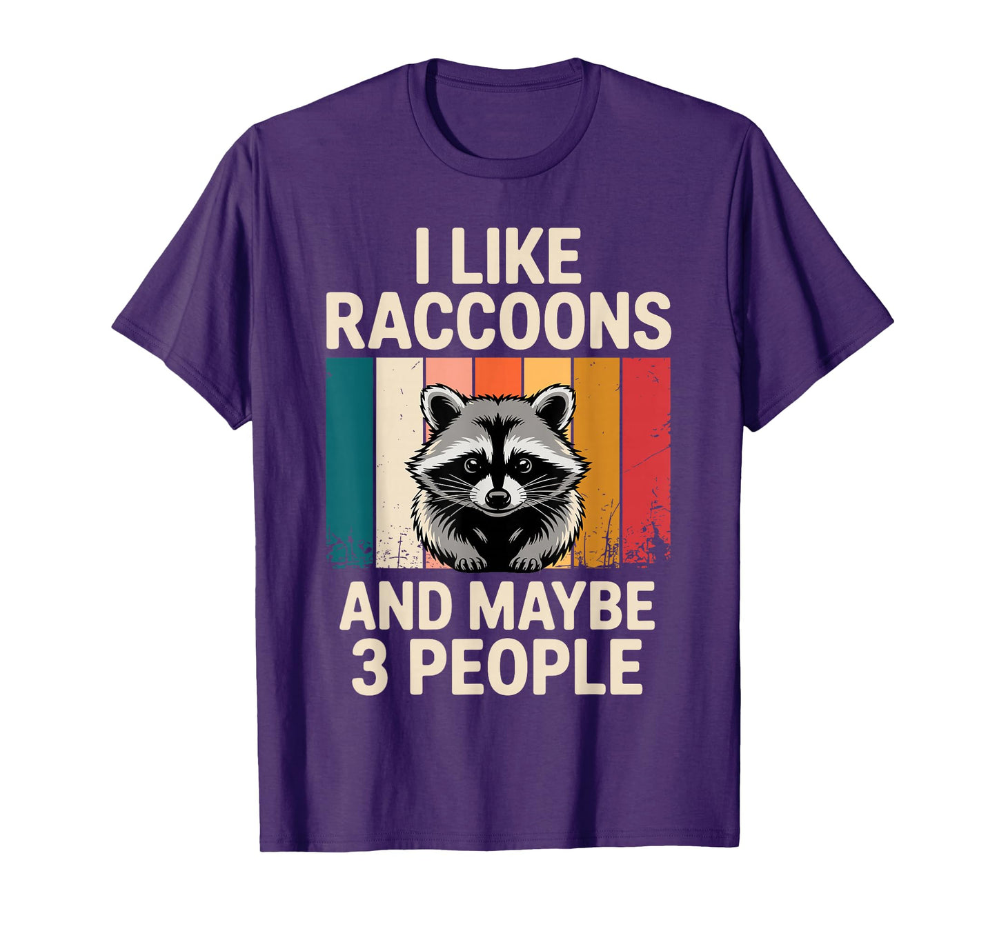 Cool Raccoon Design for Men Women Kids Racoon Raccoon Lover T-Shirt
