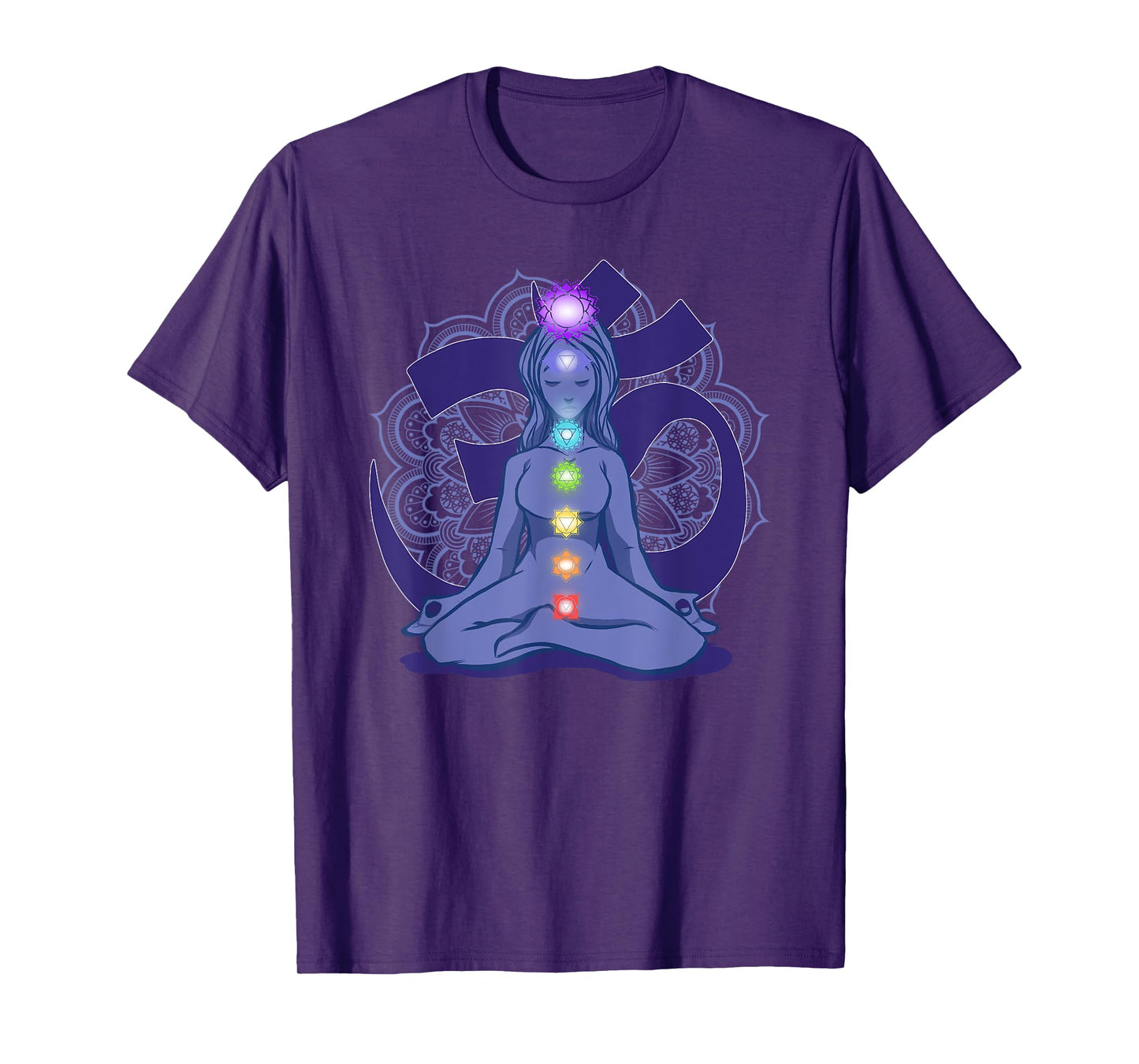 Yoga Meditation Spiritual Body Energy Chakra T-Shirt
