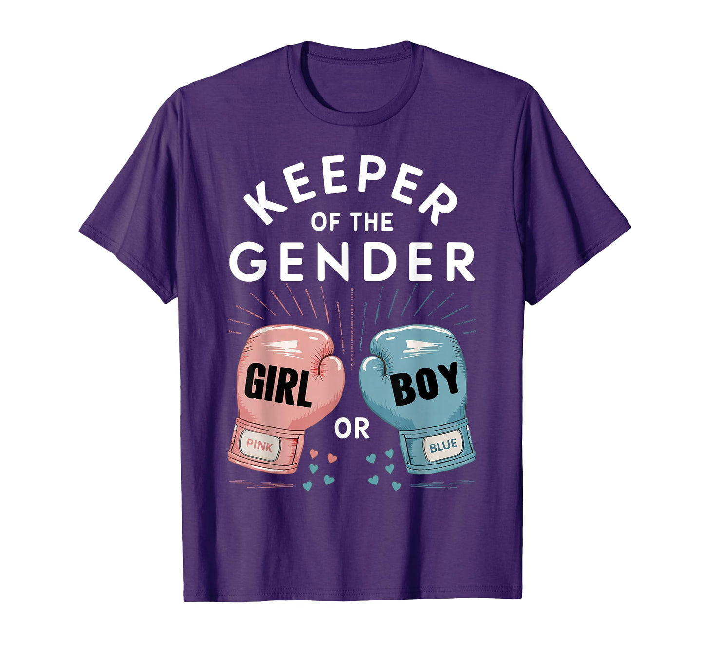 Gender Reveal Party Keeper Of Gender Boxing T-Shirt