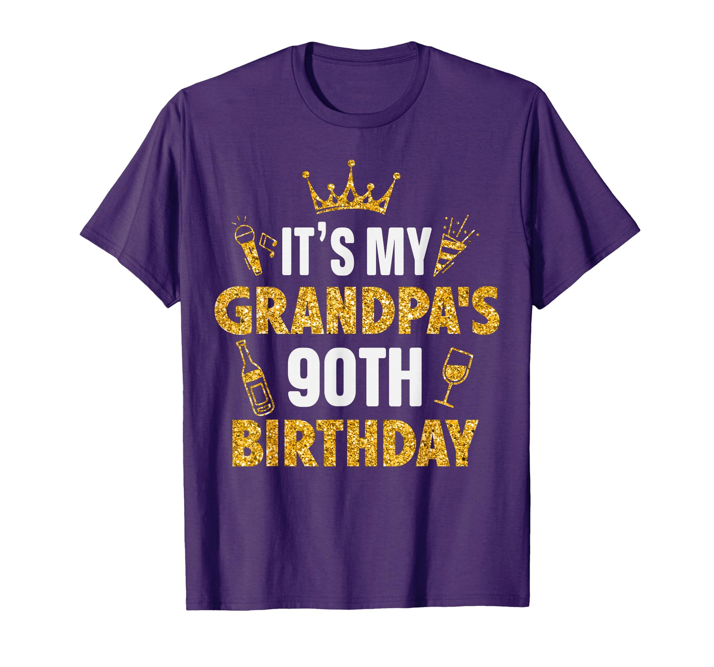 Grandpa It's My GRANDPA's 90th Birthday 1935 90 Years Old T-Shirt