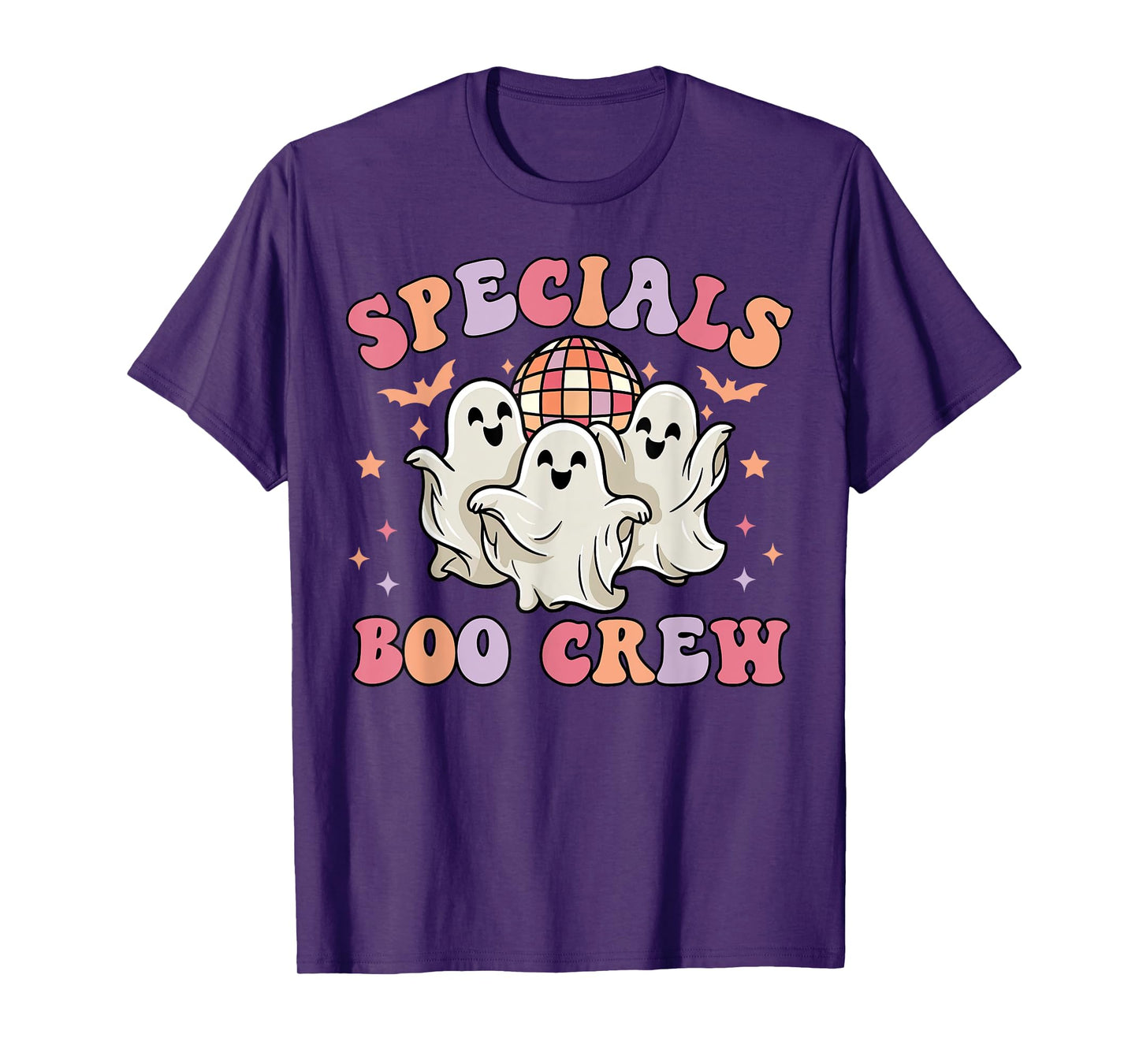 Specials Boo Crew Art Music Pe Tech Teacher Ghost Halloween T-Shirt