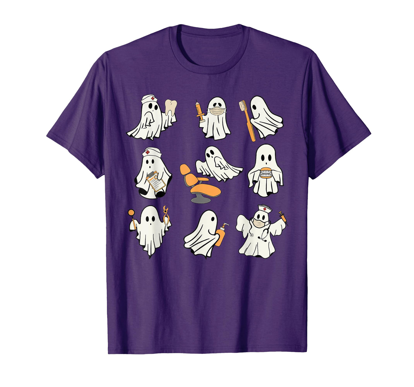 Halloween Dentist Dental Assistant Dental Hygiene T-Shirt